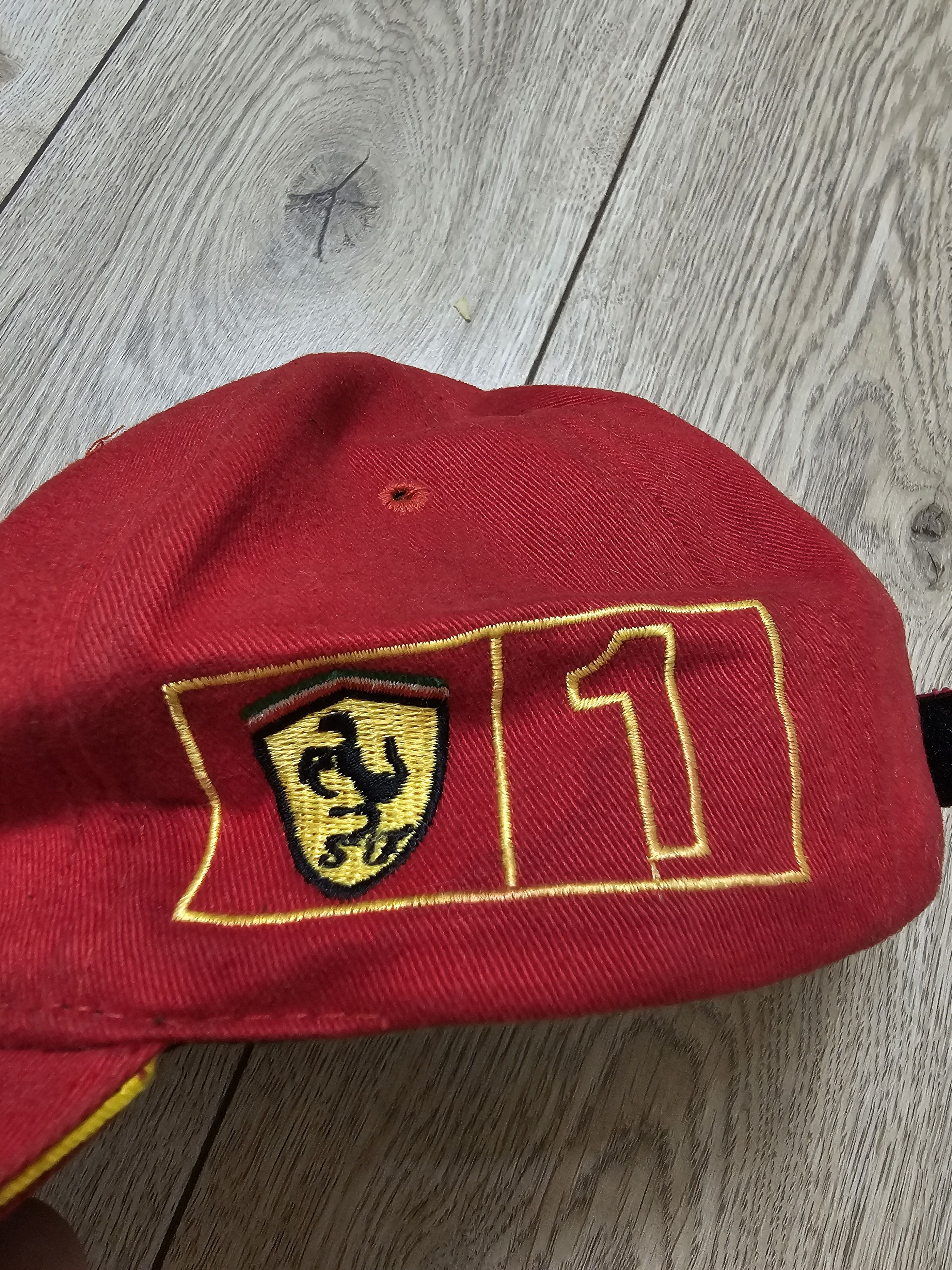 Ferrari FERRARI CAP VINTAGE MICHAEL SCHUMACHER CAP FORMULA 1 CAP Size ONE SIZE - 6 Thumbnail