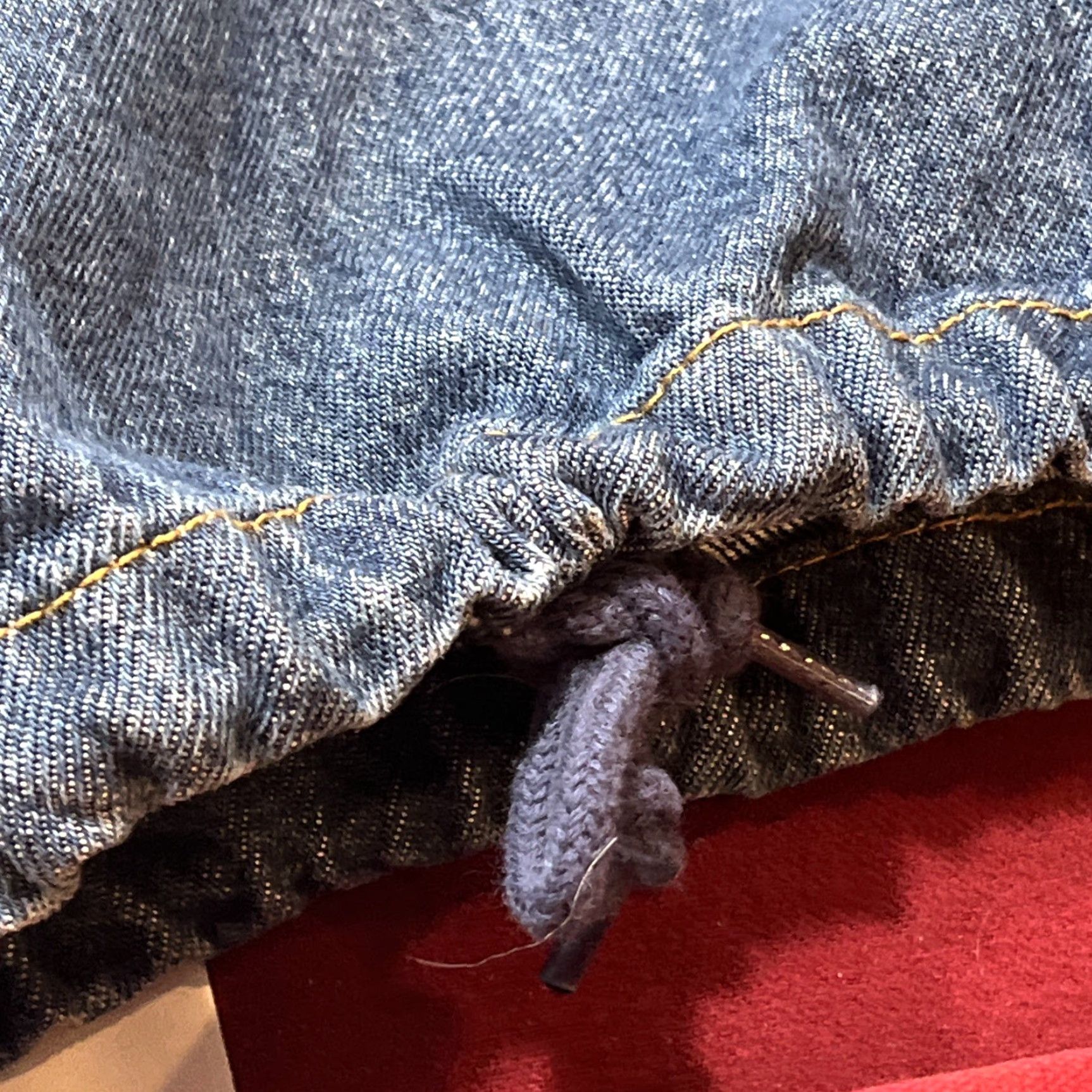 Levi's VINTAGE Levi's '94 Baggy Blue Jeans Cargos Mid Rise Loose Womens 30/30 Cinch Leg Denim Cotton 5-Pocket Cargo Pocket 90s Grunge Retro Womens Jeans Size 30" / US 8 / IT 44 - 4 Thumbnail