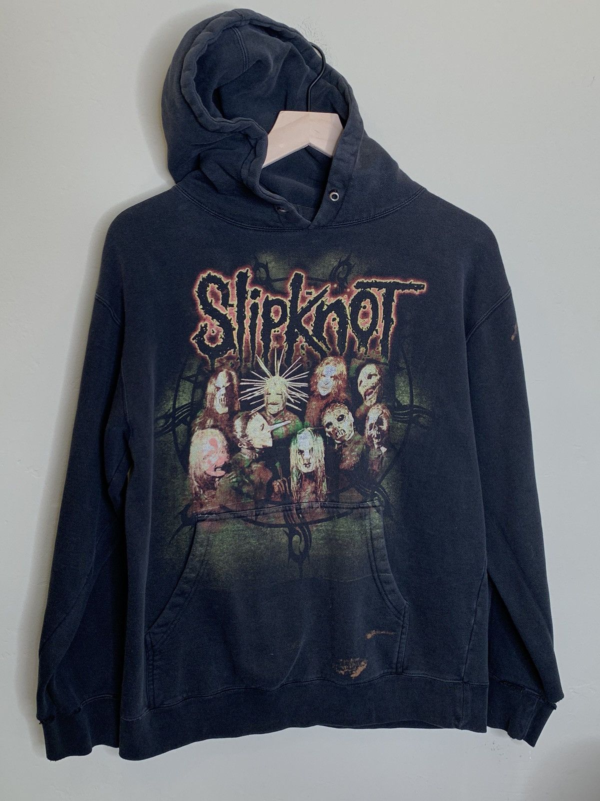 Band Tees × Slipknot × Vintage *RARE* Vintage Slipknot We Won’t Die Band Tour Hoodie Size US S / EU 44-46 / 1 - 1 Thumbnail