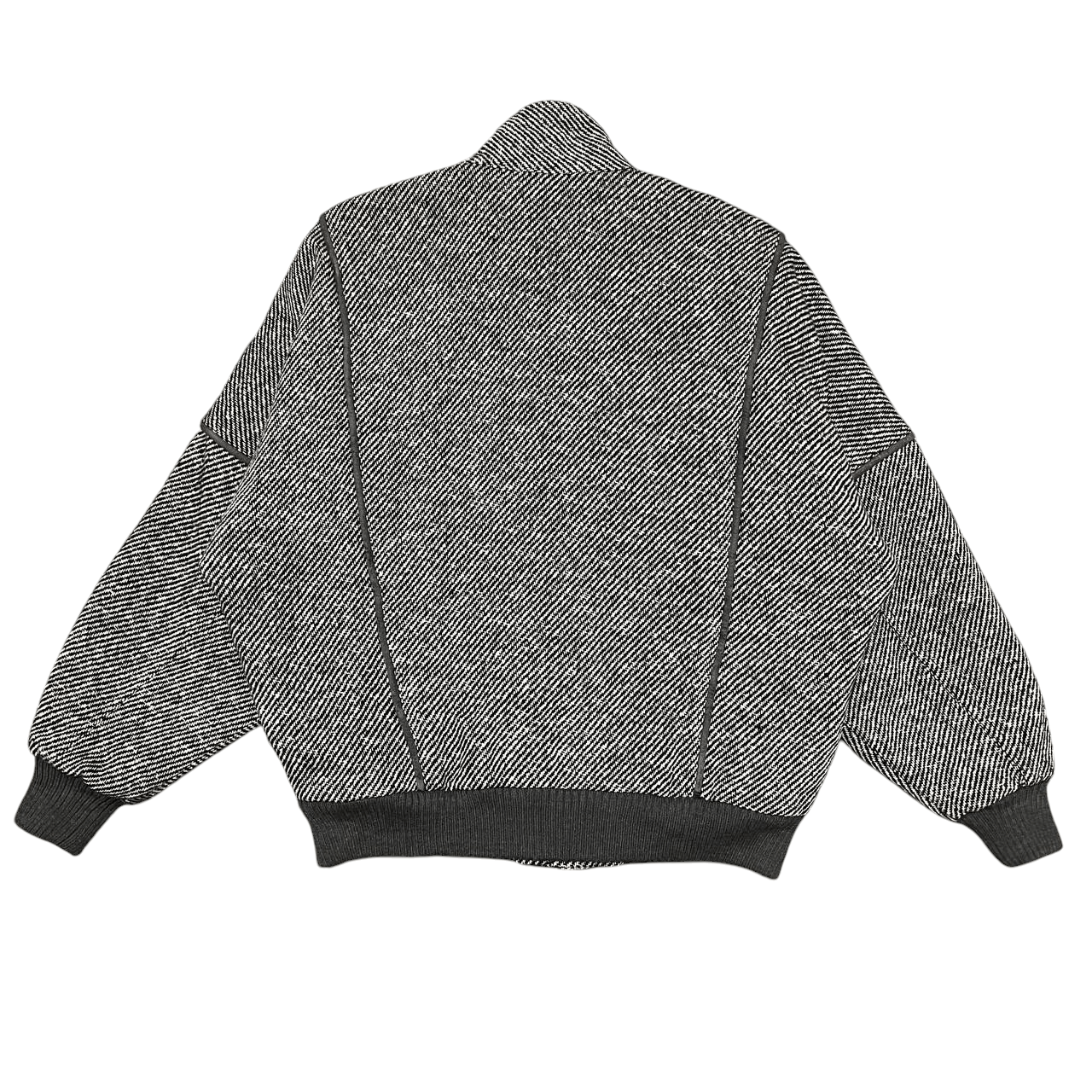 Issey Miyake Vintage Tom Collins Wool Bomber Jacket Issey Miyake Inspire Size US XL / EU 56 / 4 - 12 Thumbnail