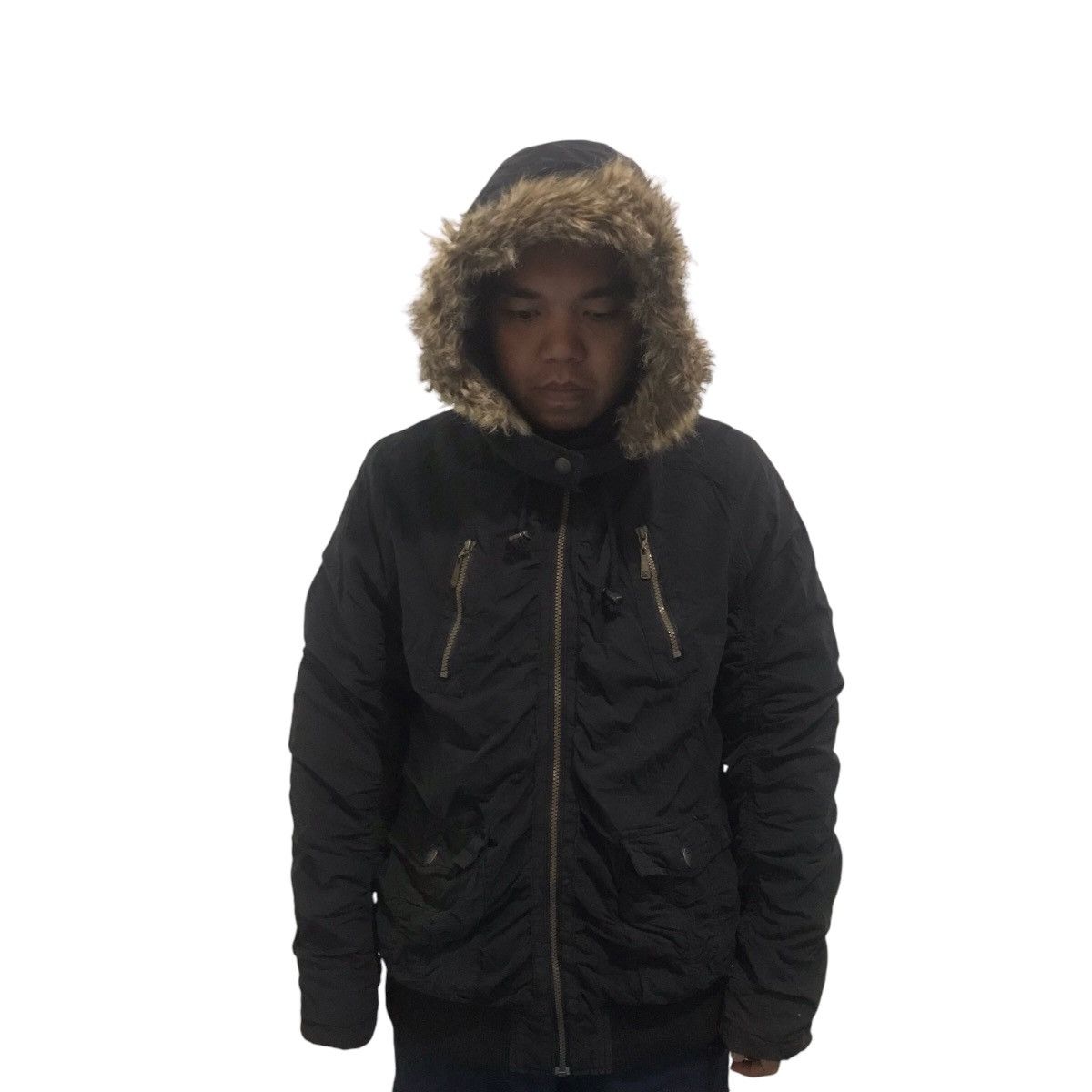 Japanese Brand Cornflake if six was nine bono fur hoddie jacket Size US M / EU 48-50 / 2 - 7 Thumbnail