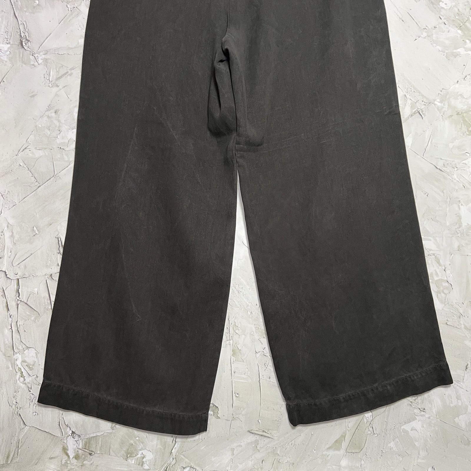 Everlane Everlane Tencel Wide Leg Chino Pants Womens 10 Size 32" / US 10 / IT 46 - 8 Thumbnail