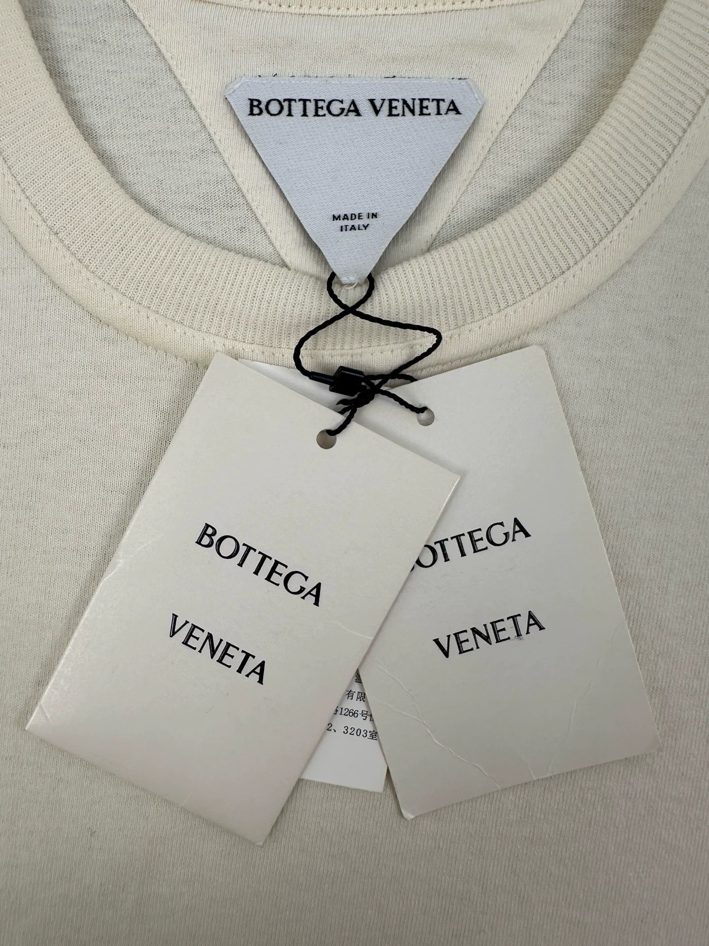 Bottega Veneta BV women's white crewneck short sleeve tee size S Size S / US 4 / IT 40 - 8 Thumbnail