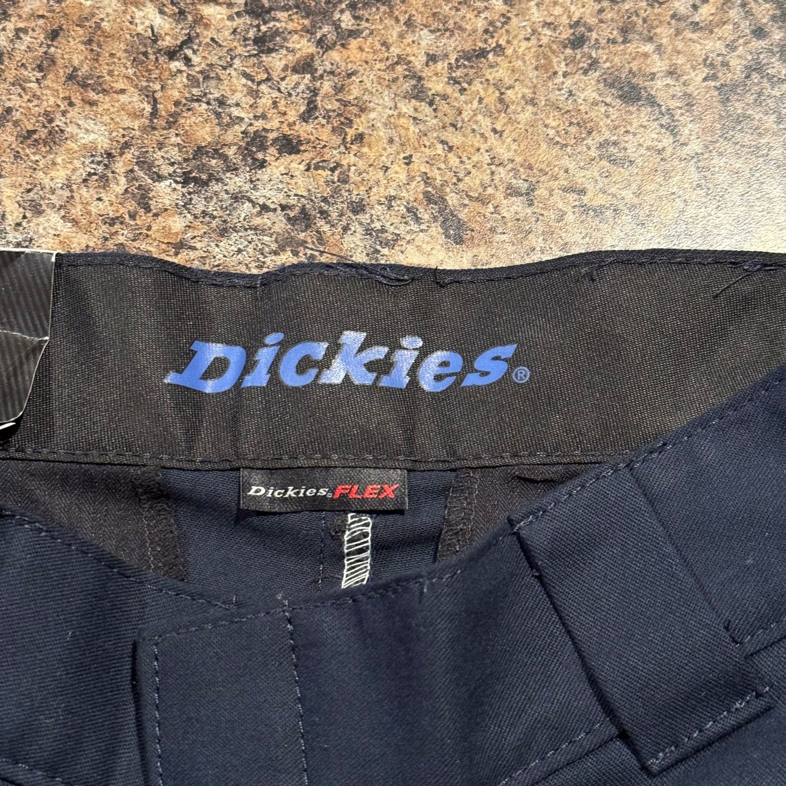 Dickies NWT Dickies Mens Pants Slim Tapered Twill Flex Blue 29x32 Size US 29 - 2 Thumbnail