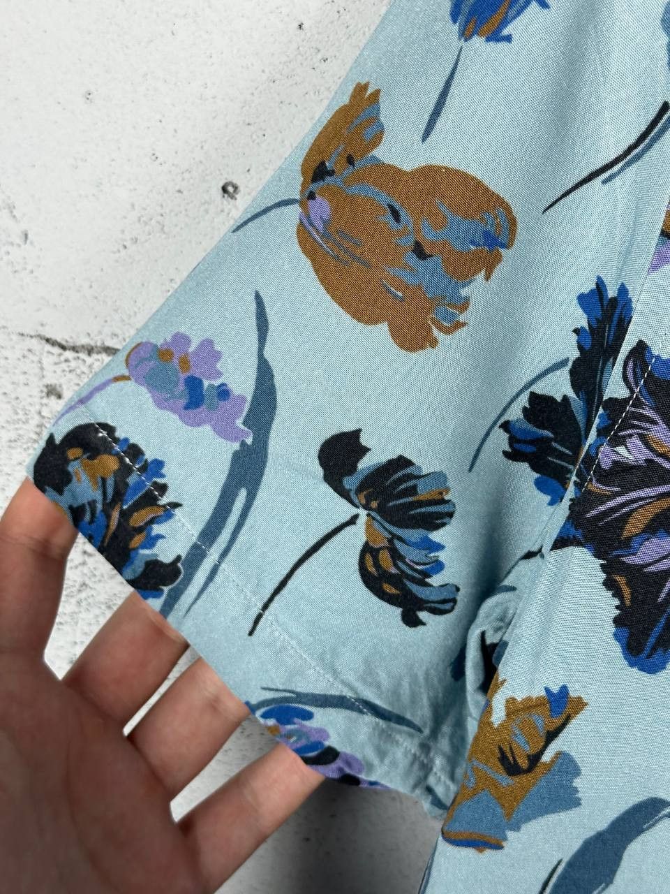 Paul Smith Iconic Flower Printed Short Sleeve Shirt