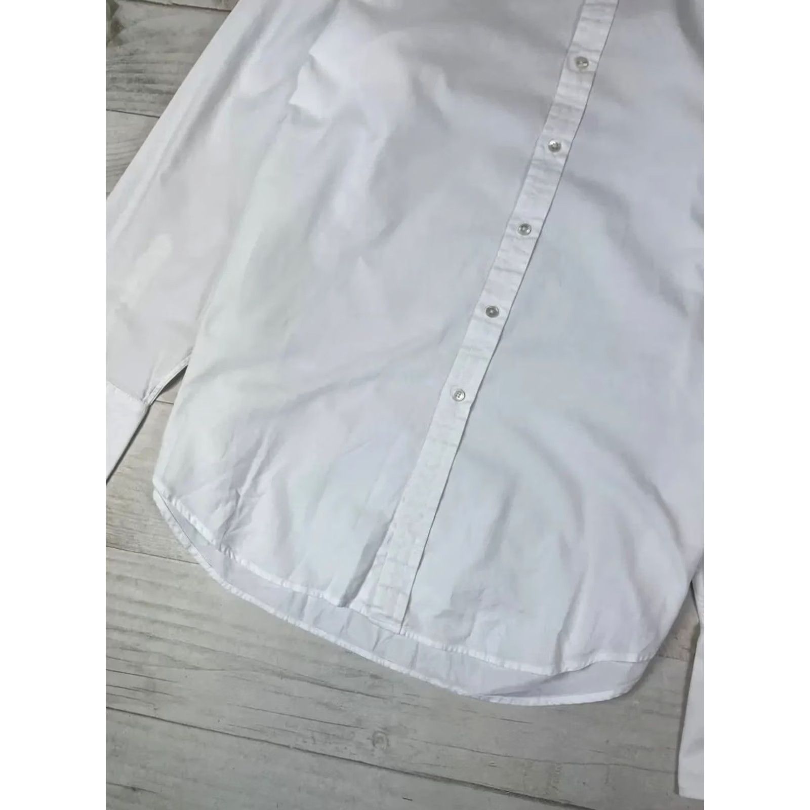 Ralph Lauren Ralph Lauren Purple Label Shirt Long Sleeve Buttons White XL Men Size US XL / EU 56 / 4 - 3 Thumbnail