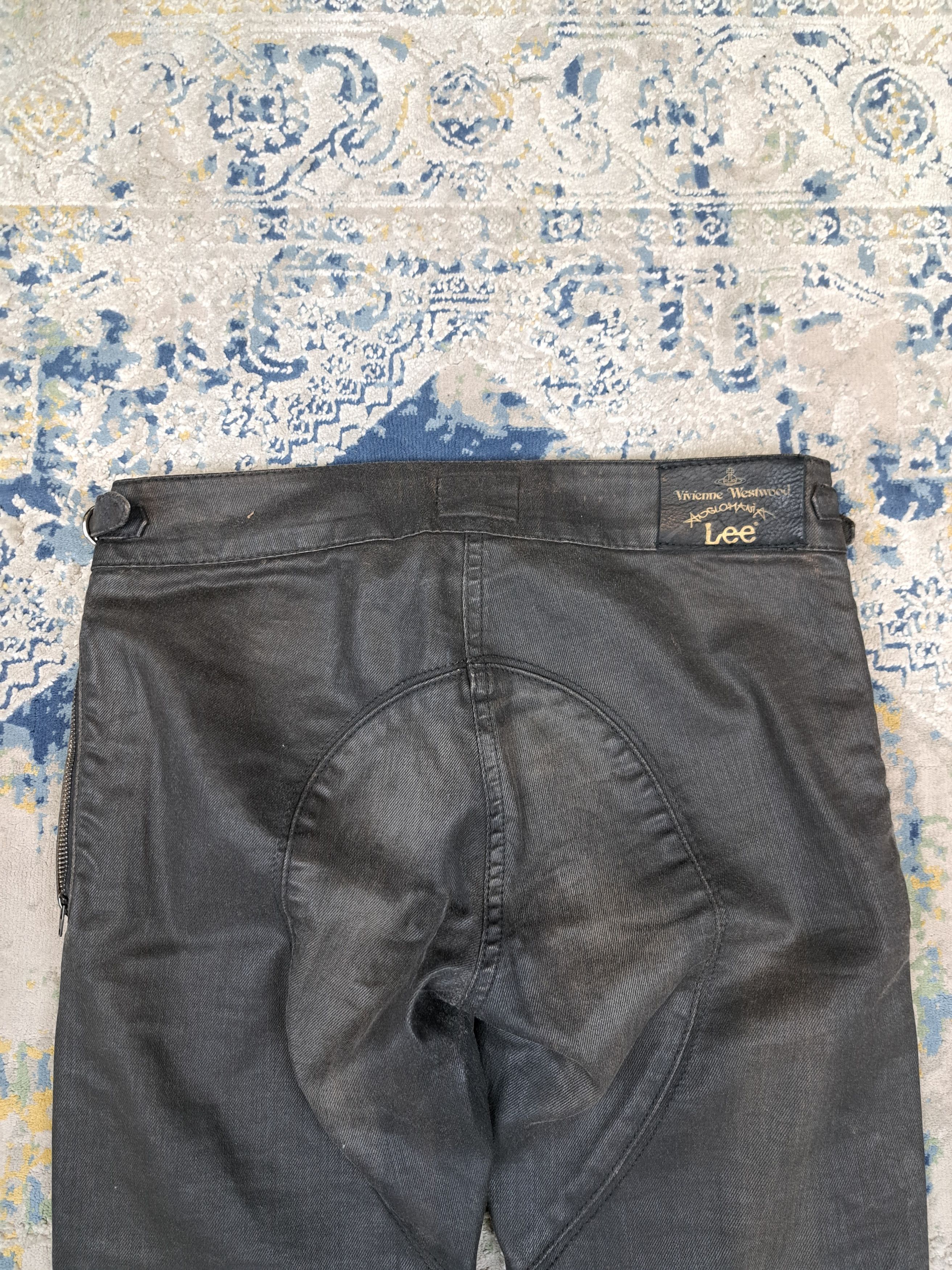 Lee × Vivienne Westwood Vivienne Westwood x Lee Avant Garde Archive Waxed Pants Size US 28 / EU 44 - 4 Thumbnail
