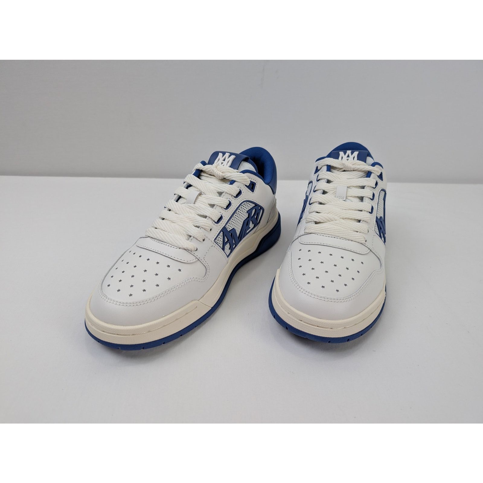 Amiri o1rshd1 Classic Low top Sneakers in White/Blue Size US 11 / EU 44 - 9 Thumbnail