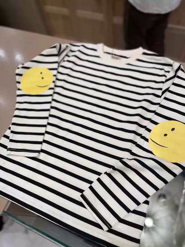 Kapital Kapital striped smiley face t Size US S / EU 44-46 / 1 - 1 Thumbnail
