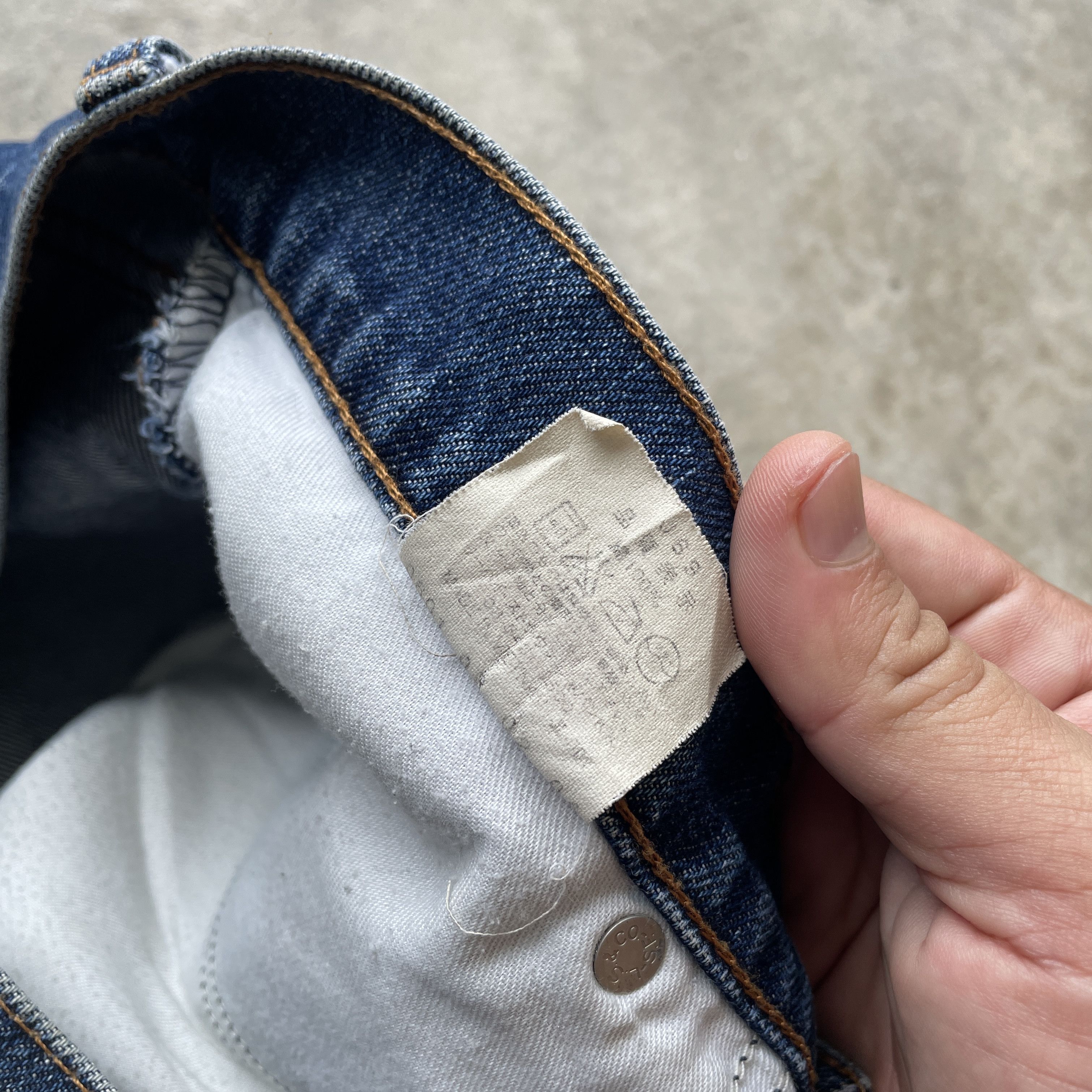 Levi's × Levi's Vintage Clothing Vintage Levi’s 612 Distressed Jeans Faded Orange Tag Pants Size US 32 / EU 48 - 9 Thumbnail