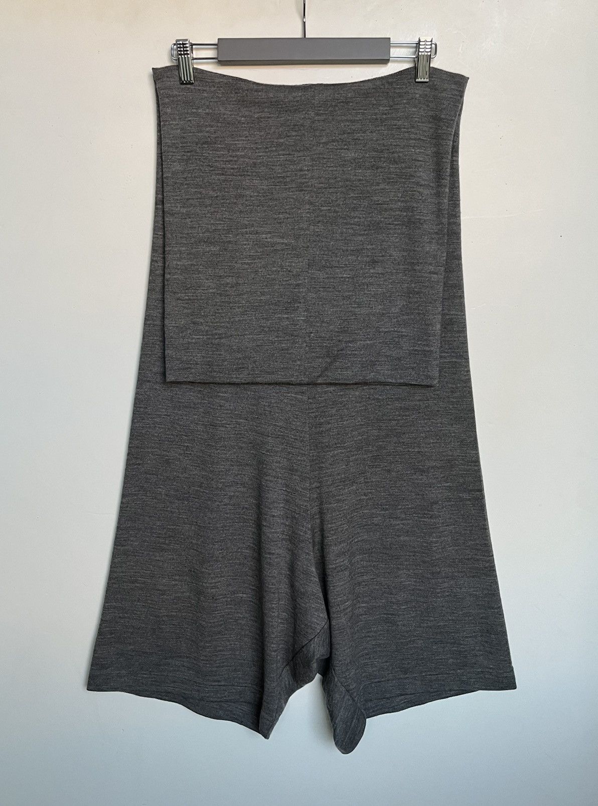 Junya Watanabe AW 2008 Runway Wool Maxi Skirt Pants Size 26" / US 2 / IT 38 - 4 Thumbnail