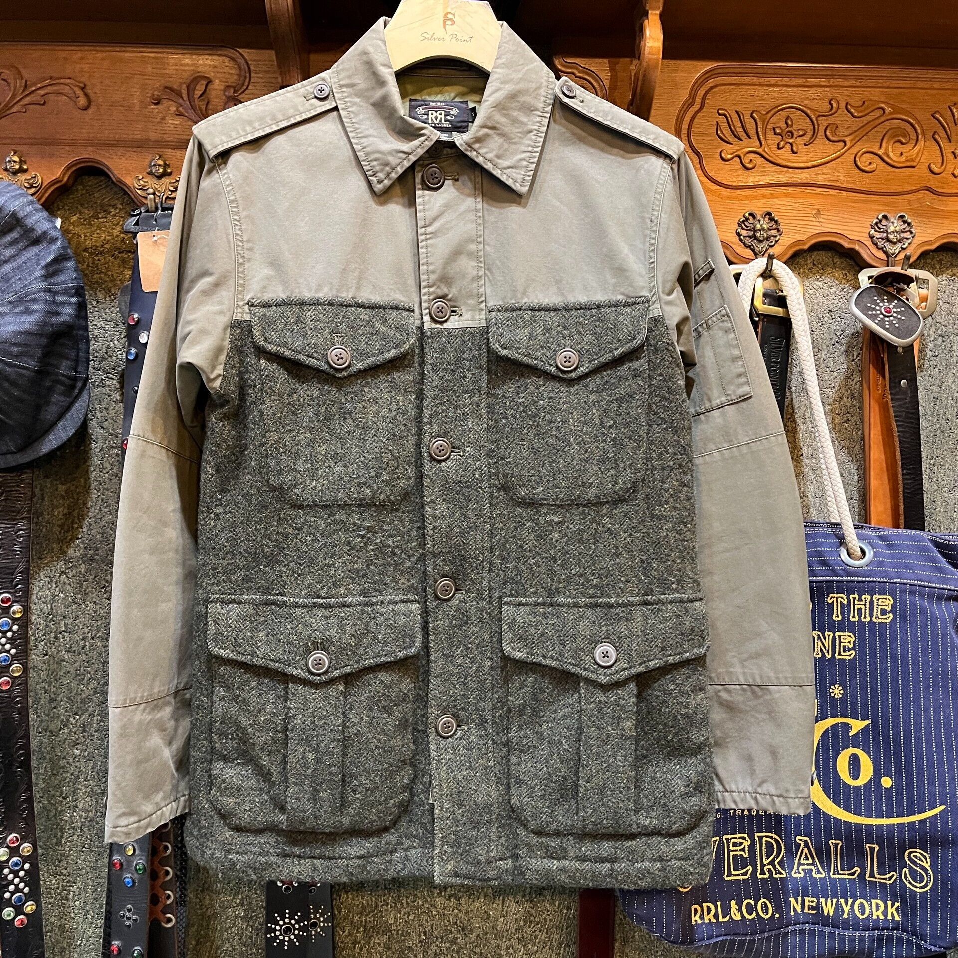 RRL Ralph Lauren RRL Vintage Wool Blend Jacket Size US S / EU 44-46 / 1 - 1 Thumbnail