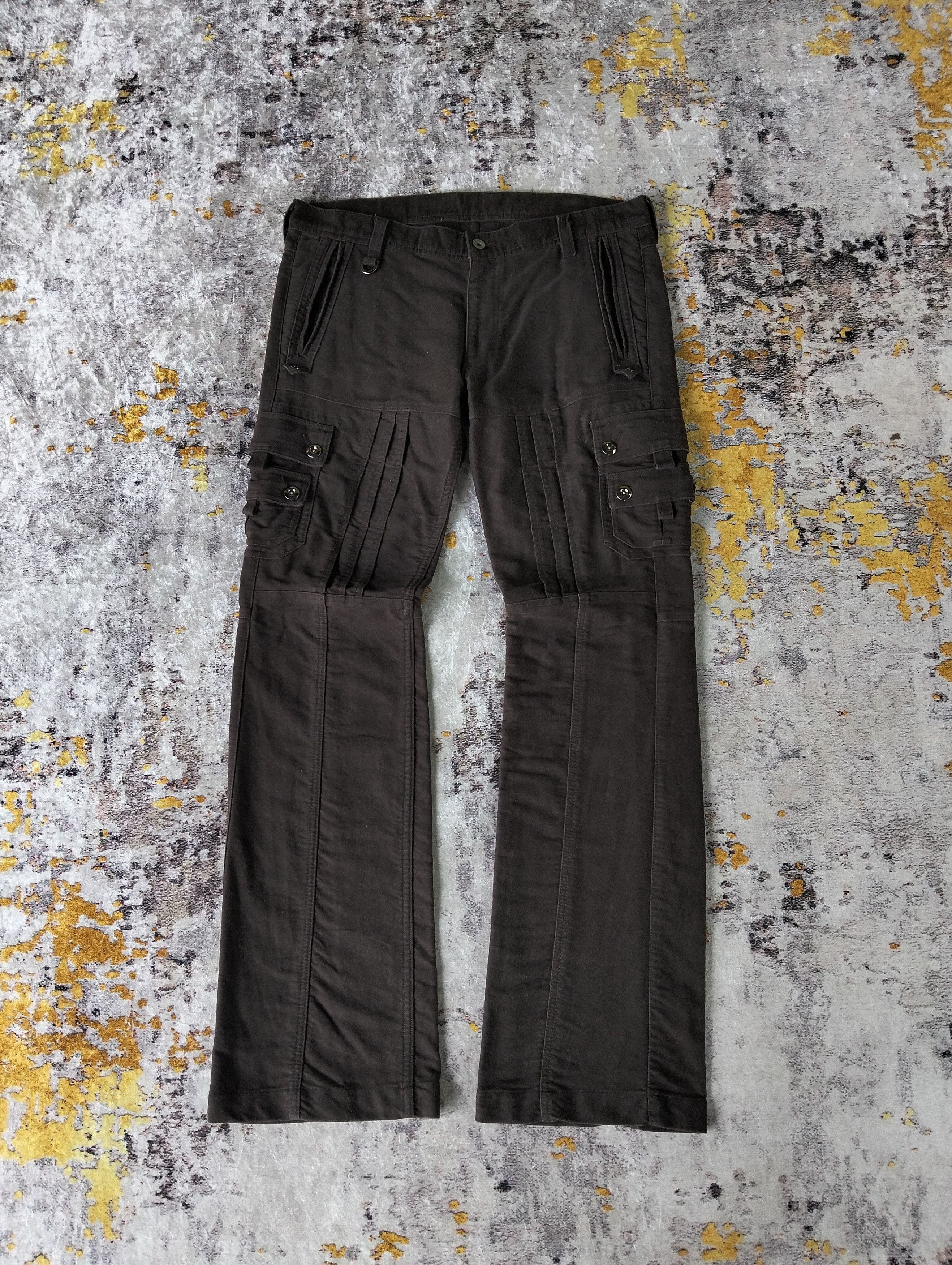 Nicole Club Hideaways Nicole Multi Pocket Low Bootcut Cargo Pants Size US 34 / EU 50 - 1 Thumbnail