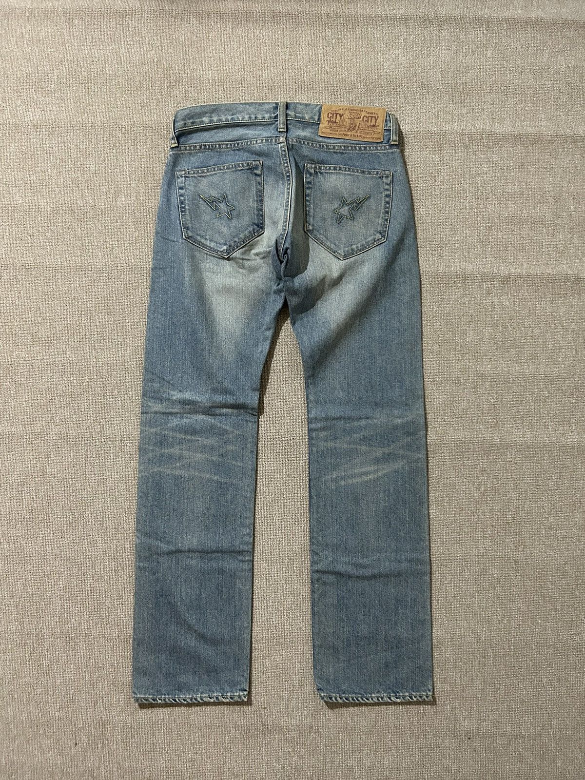 Bape Bapesta Denim Size 29" - 1 Thumbnail