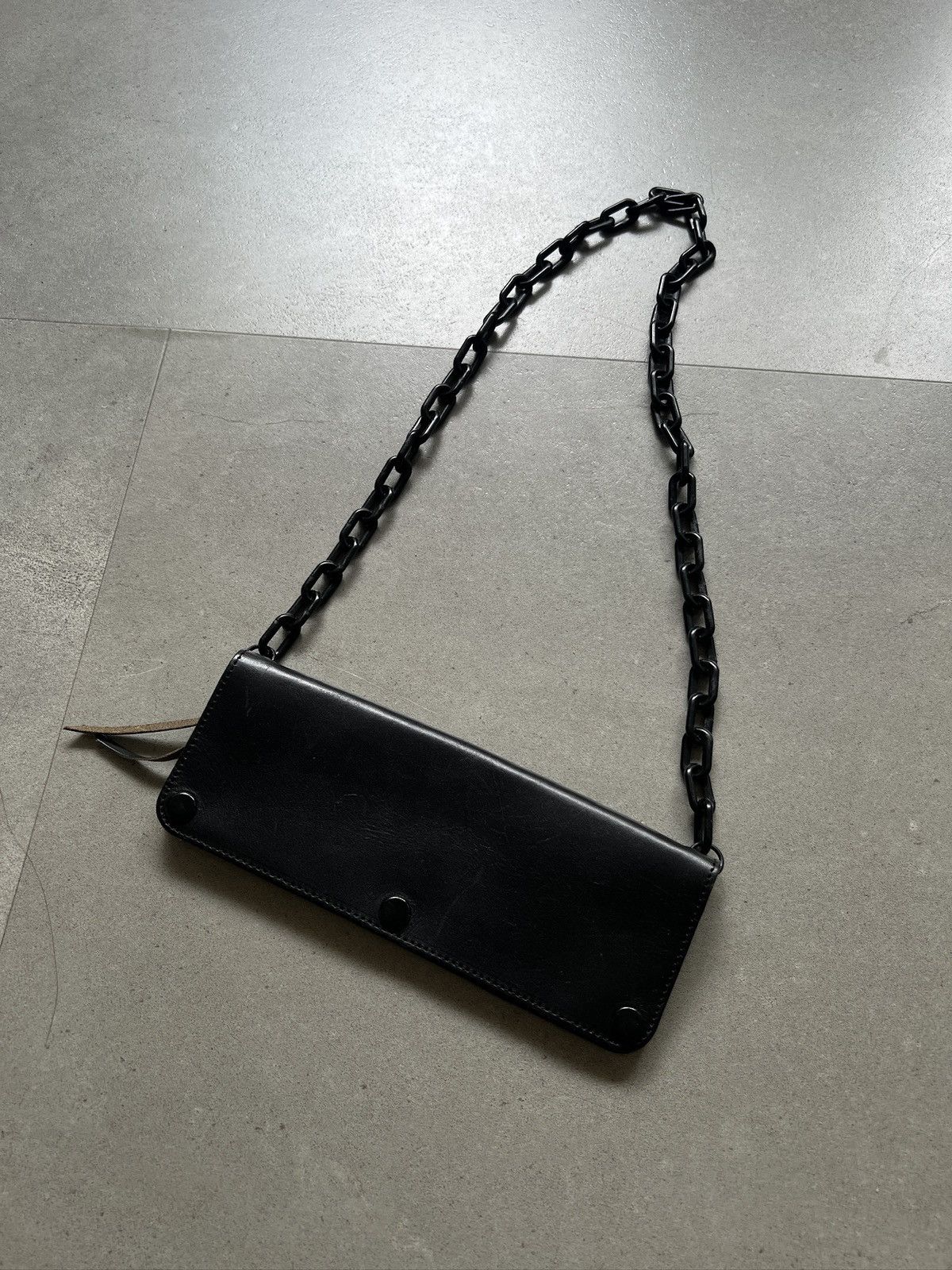 Limi Feu Limi Feu Chain Leather Panel Party Bag Size ONE SIZE - 1 Thumbnail