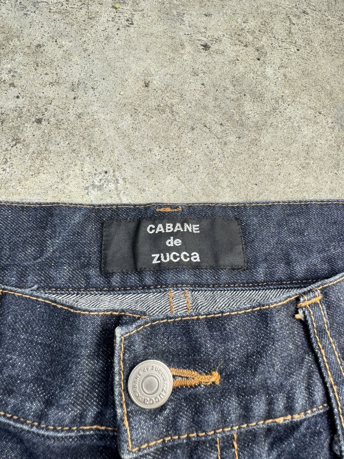 CABANE de ZUCCa Asymmetrical 11 button denim Size US 33 - 4 Thumbnail