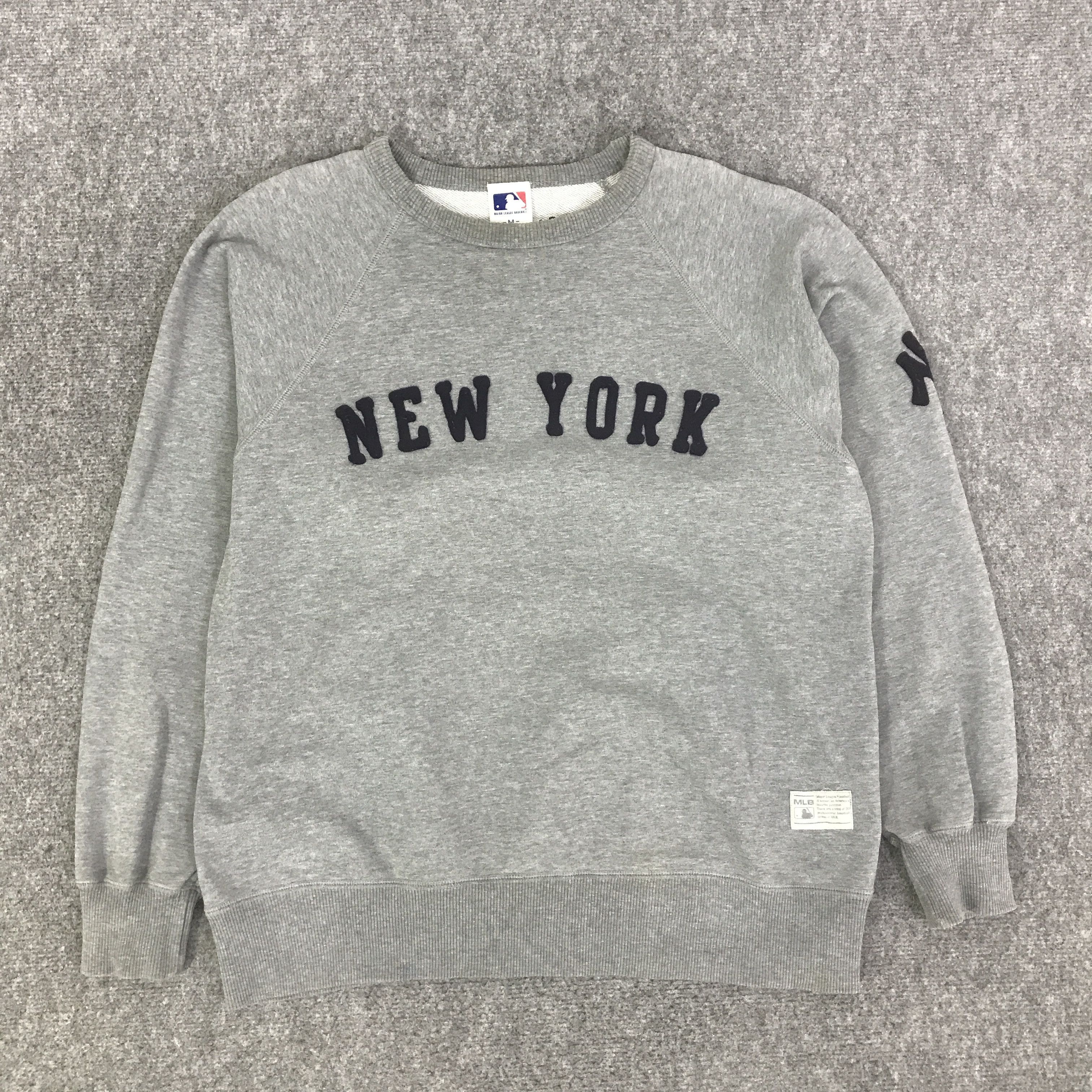 MLB Y2K NEW YORK BASEBALL SWEATSHIRT K126B20 Size US M / EU 48-50 / 2 - 1 Thumbnail