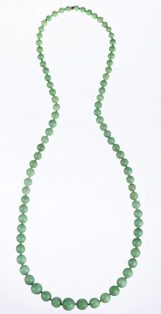 Designer Chinese Peking Glass Bead Necklace Size ONE SIZE - 1 Thumbnail
