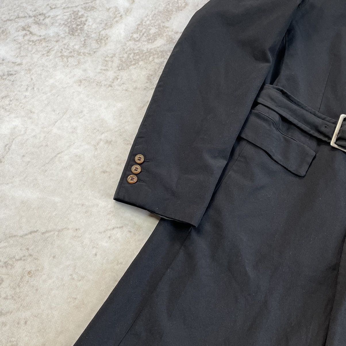 Comme des Garcons × Comme des Garcons Homme Plus Comme Des Garcons 90s Japan Dyed Trench Coat Jacket Size L / US 10 / IT 46 - 10 Thumbnail