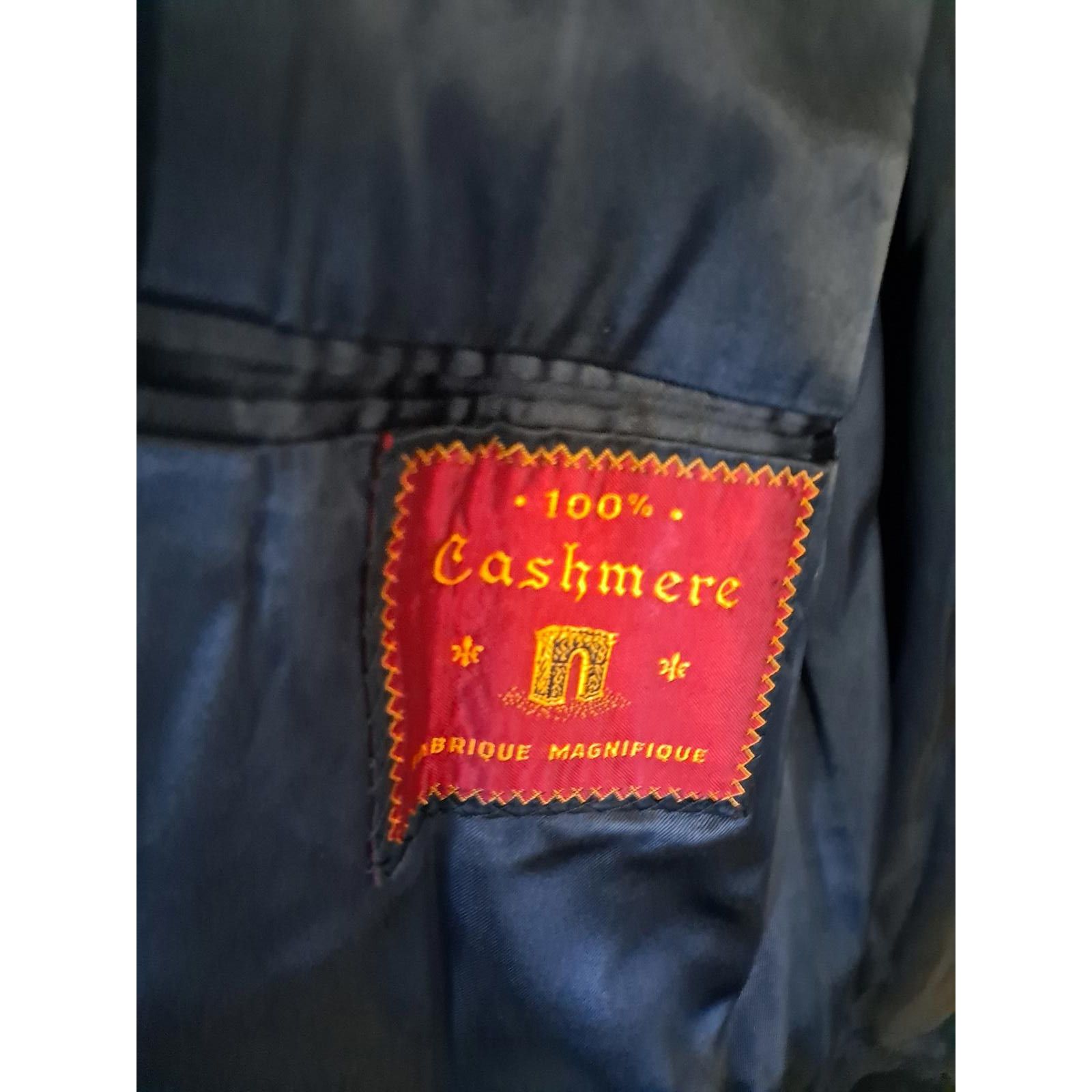 Other 100% Cashmere Black Overcoat Size US XL / EU 56 / 4 - 3 Thumbnail