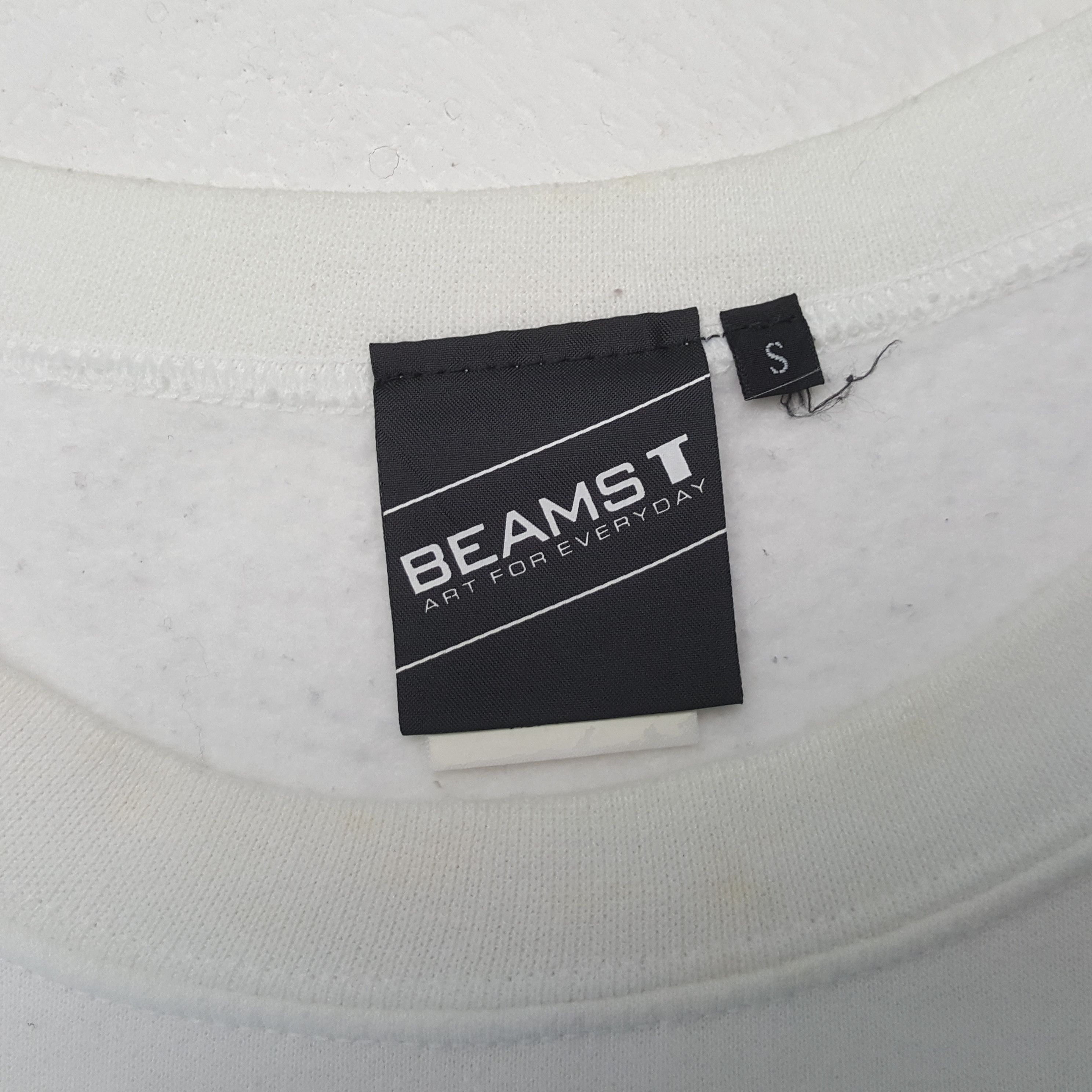 Vintage BEAMS NEKO CAT Streetwear Style Sweatshirt C287N31 Size US S / EU 44-46 / 1 - 4 Thumbnail