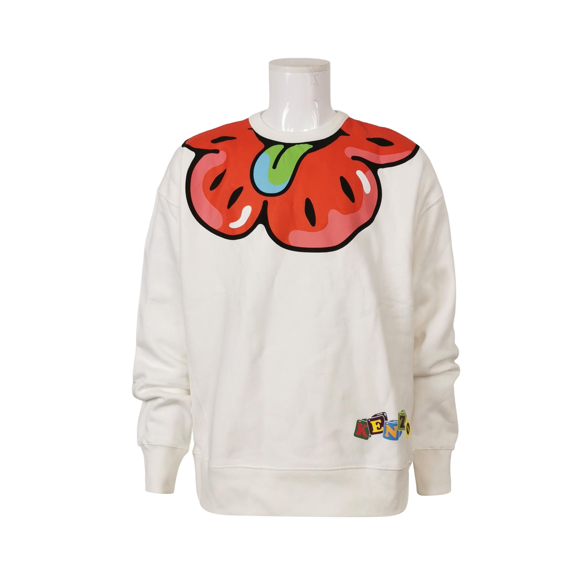 Kenzo Kenzo Boke Flower Graphic Sweatshirt XL Size US XL / EU 56 / 4 - 1 Thumbnail