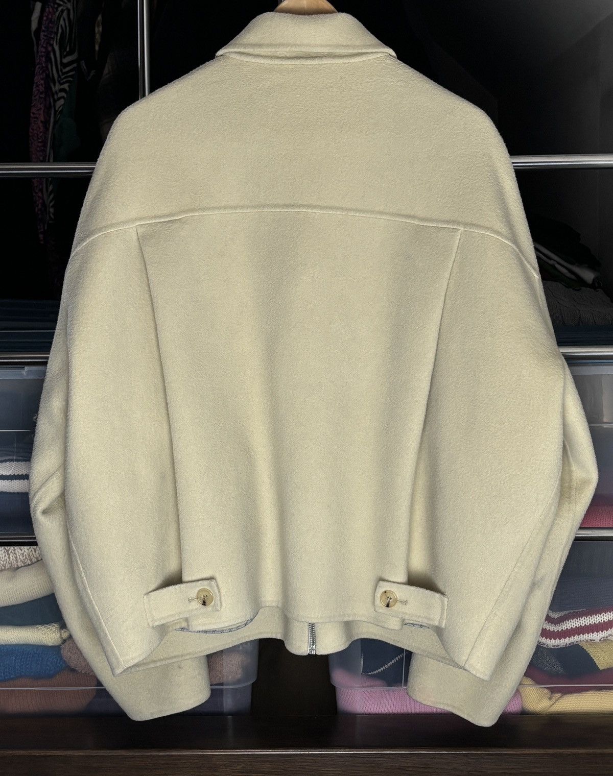 Acne Studios Acne Studios Doverio Wool Flannel Boxy Rare Jacket Size US M / EU 48-50 / 2 - 3 Thumbnail