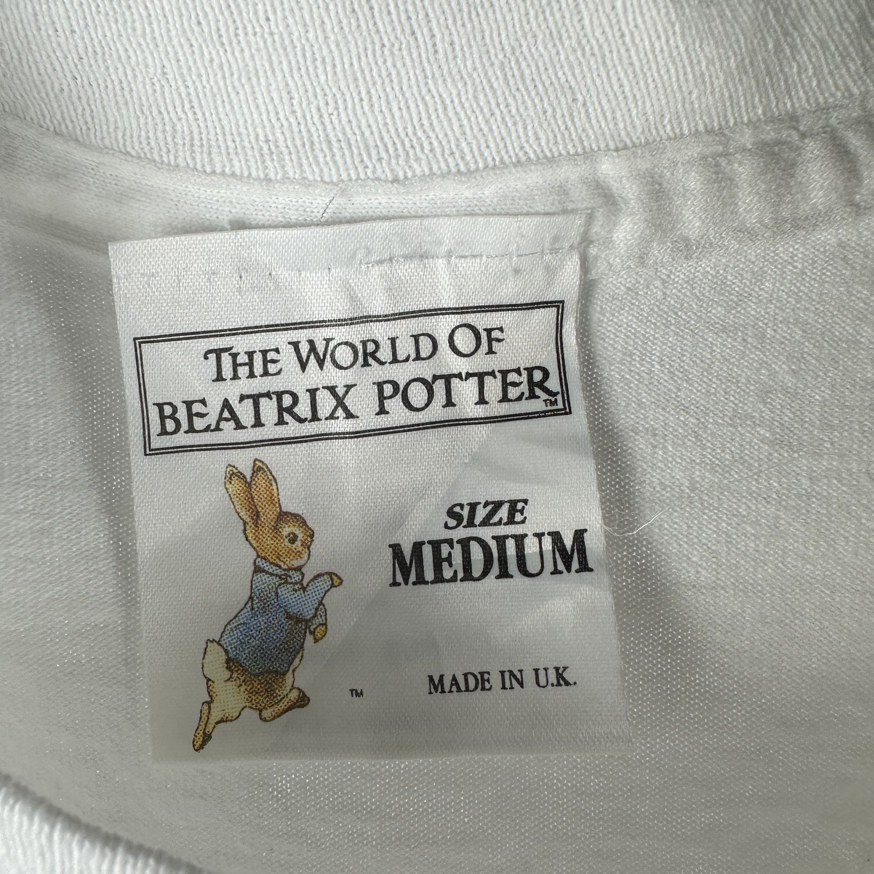 Vintage ​​​​Vintage 1992 Peter Rabbit Cartoon Single Stitch T-shirt Size US L / EU 52-54 / 3 - 3 Thumbnail