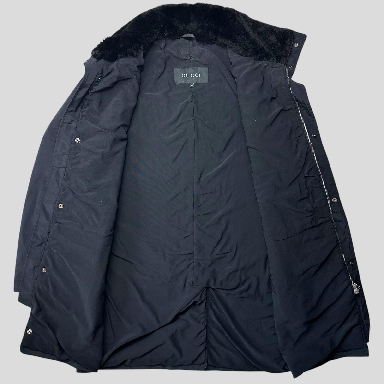 Gucci Gucci by Tom Ford 1999 Ballistic Nylon Shearling Coat - L Size US L / EU 52-54 / 3 - 8 Thumbnail