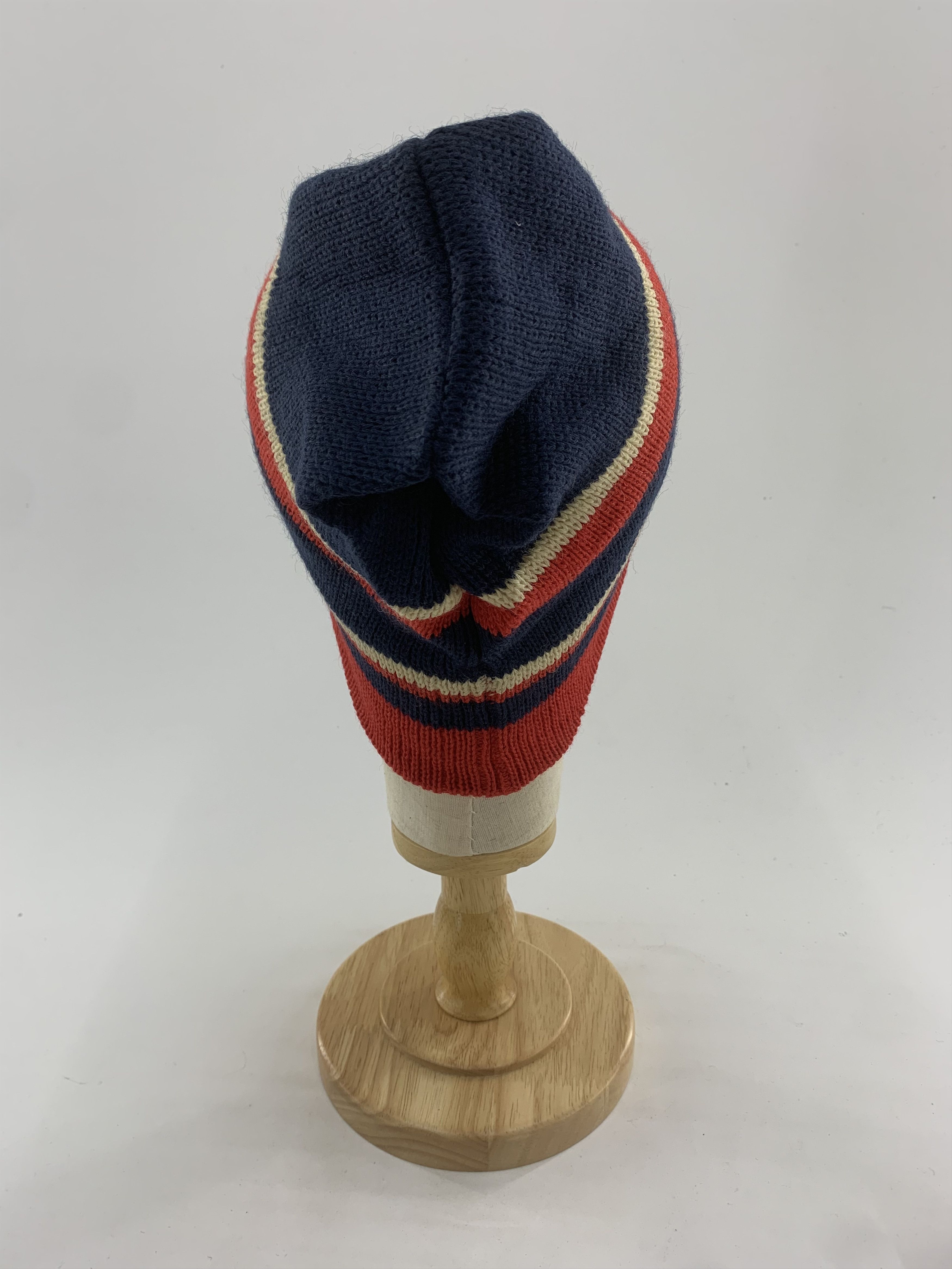 Vintage Smiley Beanie Hat Snowcap Size ONE SIZE - 3 Thumbnail