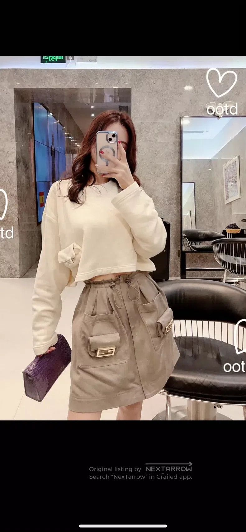 Fendi Fendi Sweatshirt Size S / US 4 / IT 40 - 8 Thumbnail