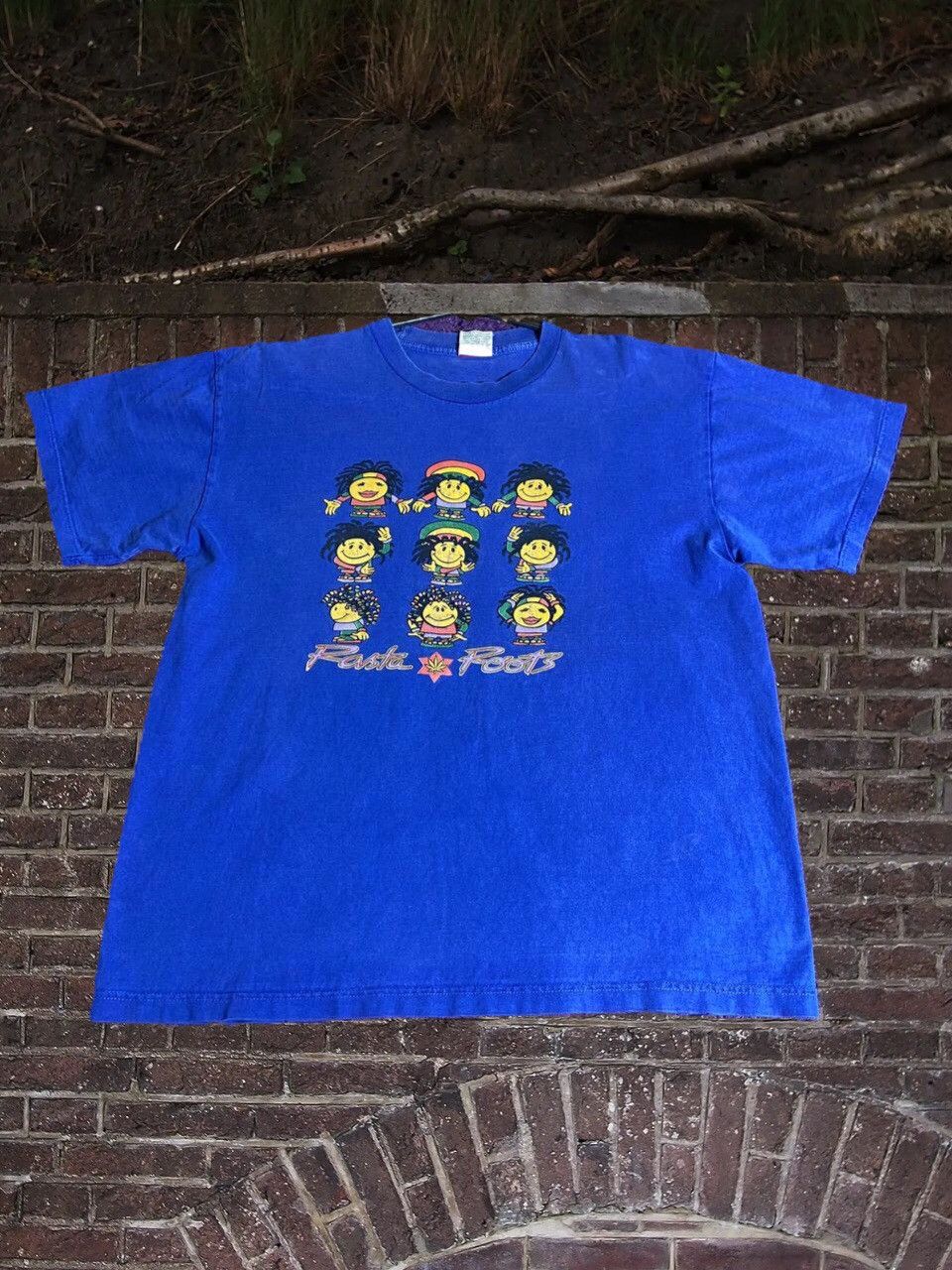 Vintage Vintage Big Graphic Logo Distressed 90’s tee Size US XL / EU 56 / 4 - 1 Thumbnail