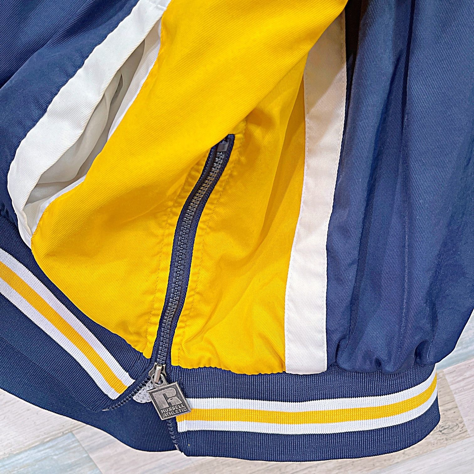 NCAA × Russell Athletic × Vintage Georgia Southern University Vintage 90s Windbreaker Mens 3XL Size US XXL / EU 58 / 5 - 5 Thumbnail