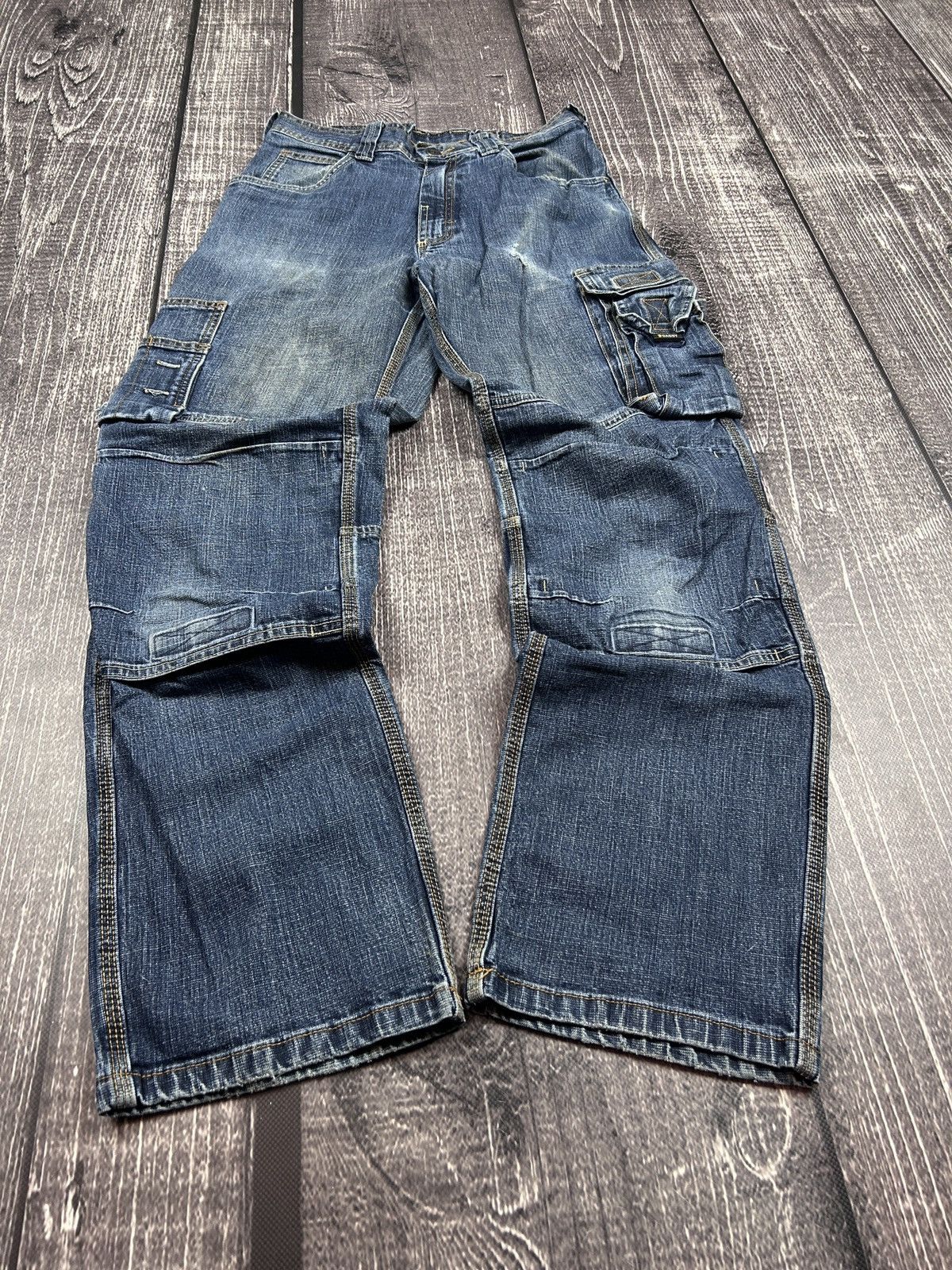 Hysteric Glamour VTG Baggy Rap SK8 JNCO Balenci Style Cargo Jeans Y2K Size US 30 / EU 46 - 1 Thumbnail