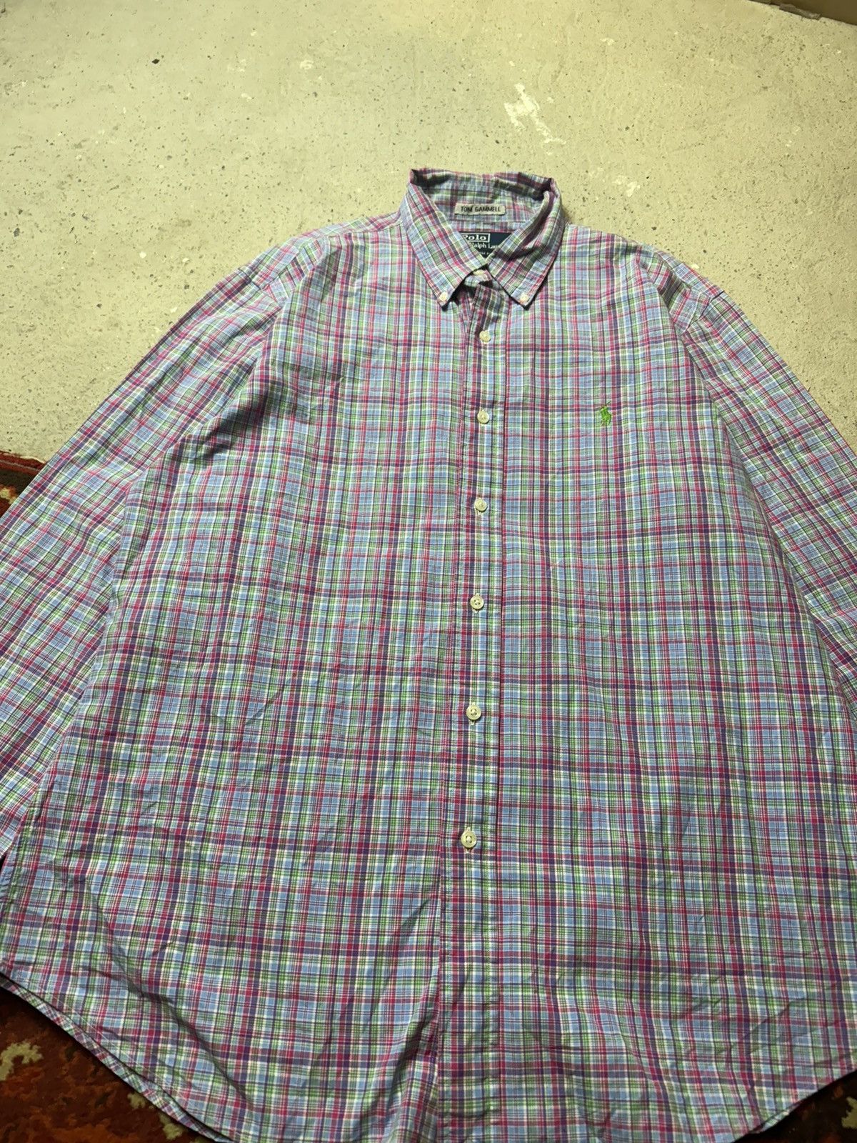 Polo Ralph Lauren × Ralph Lauren × Vintage Vintage 90s Polo Ralph Lauren Embroidered Button Up Y2K Size US L / EU 52-54 / 3 - 3 Thumbnail