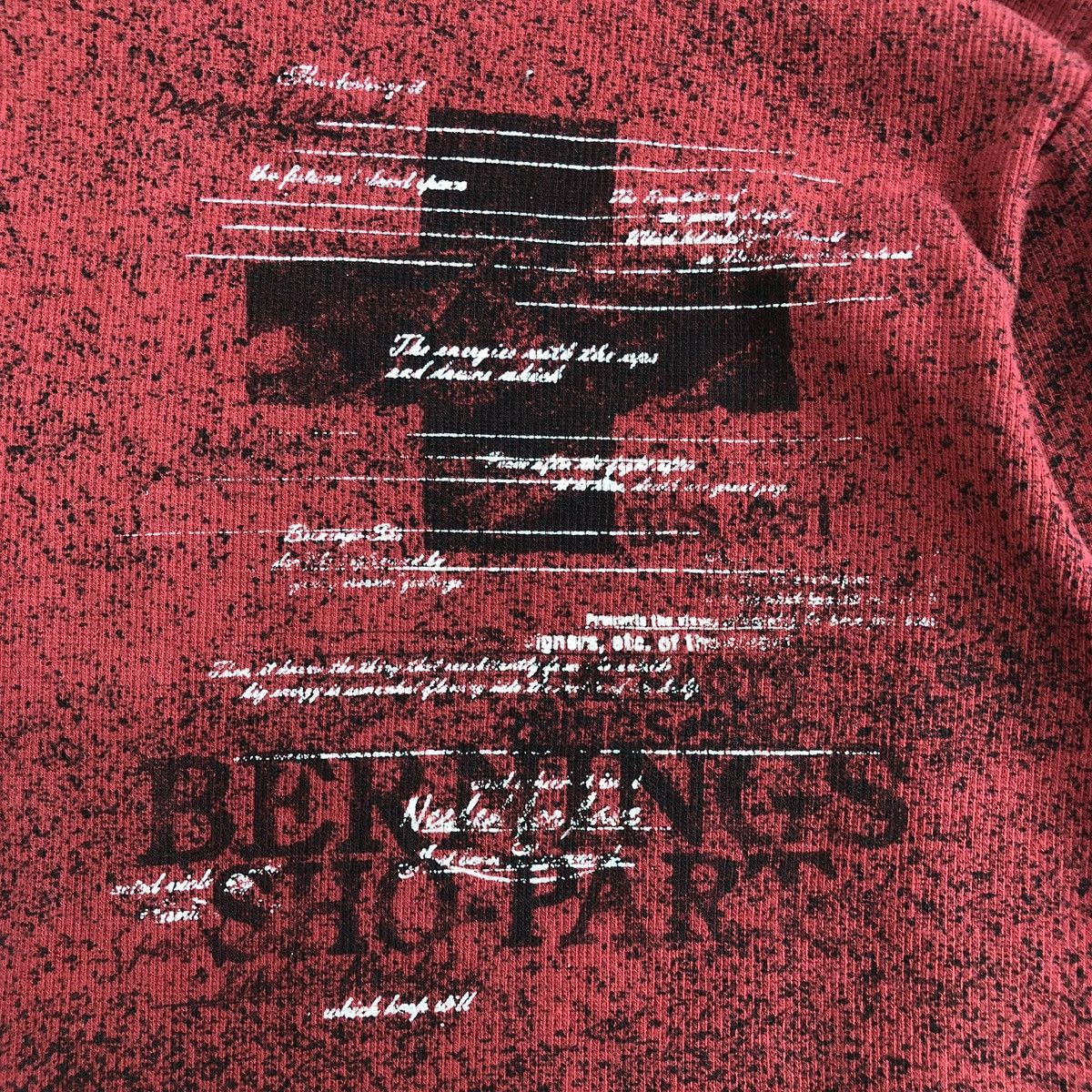 BERNINGS SHO 2000s Bernings Sho Asymmetric Grunge Lgb Cross Goa ZipHoodie Size US L / EU 52-54 / 3 - 7 Thumbnail