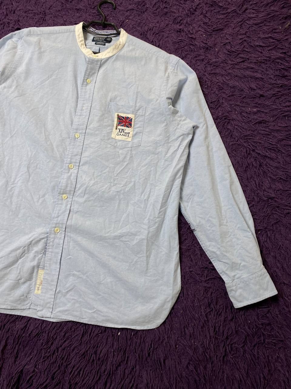 Polo Ralph Lauren Custom Fit Vintage Shirt Logo Polo Ralph Lauren Size US XL / EU 56 / 4 - 3 Thumbnail