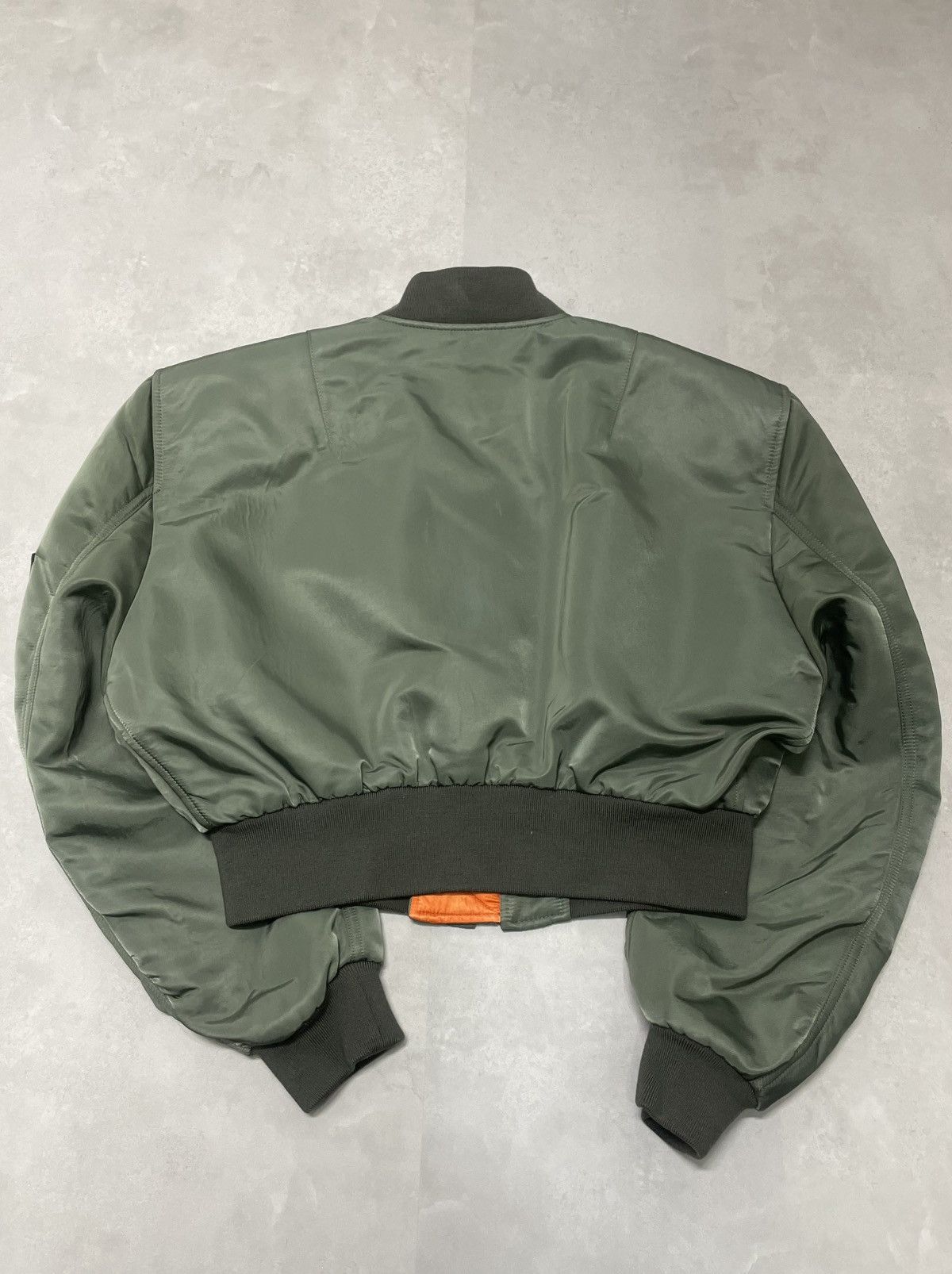 Balenciaga SS17 Balenciaga Padded MA1 Cropped Bomber Jacket Sz S Size US S / EU 44-46 / 1 - 3 Thumbnail