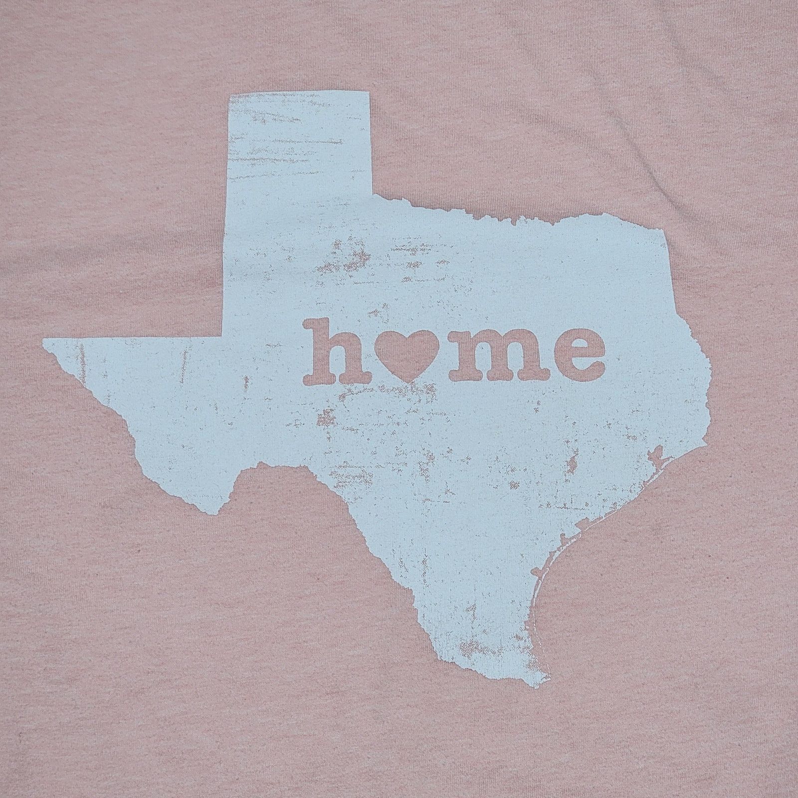 Other Home Free LS Salmon Tee "Texas Home" - Size Medium (38/40) Size M / US 6-8 / IT 42-44 - 2 Thumbnail
