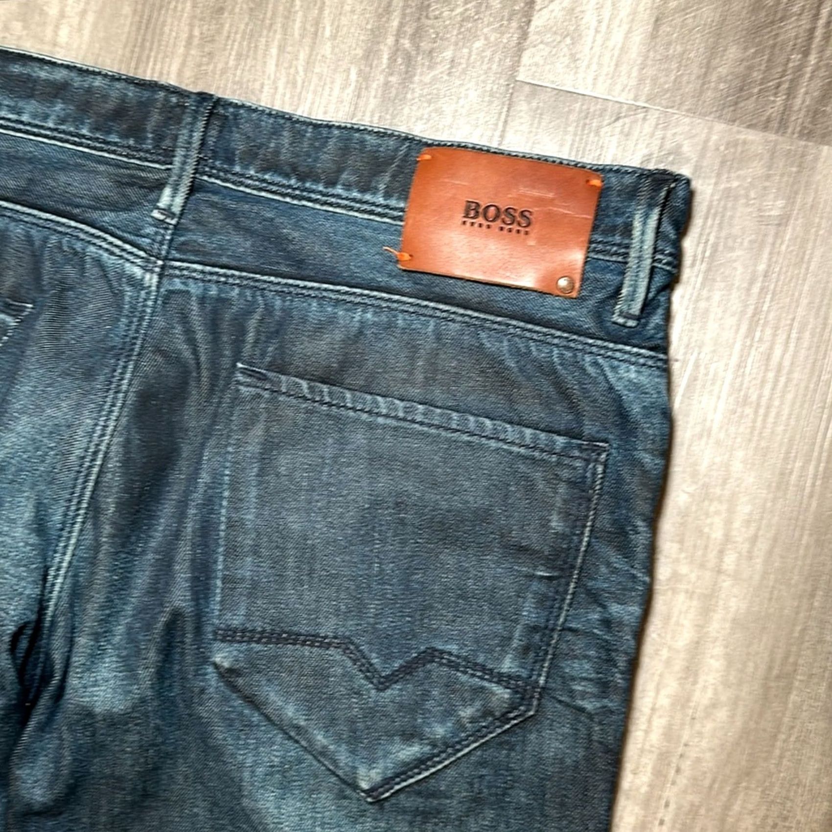 Vintage Hugo Boss BOSS Orange Regular Fit Light Coated Jeans 34 Size US 34 / EU 50 - 5 Thumbnail