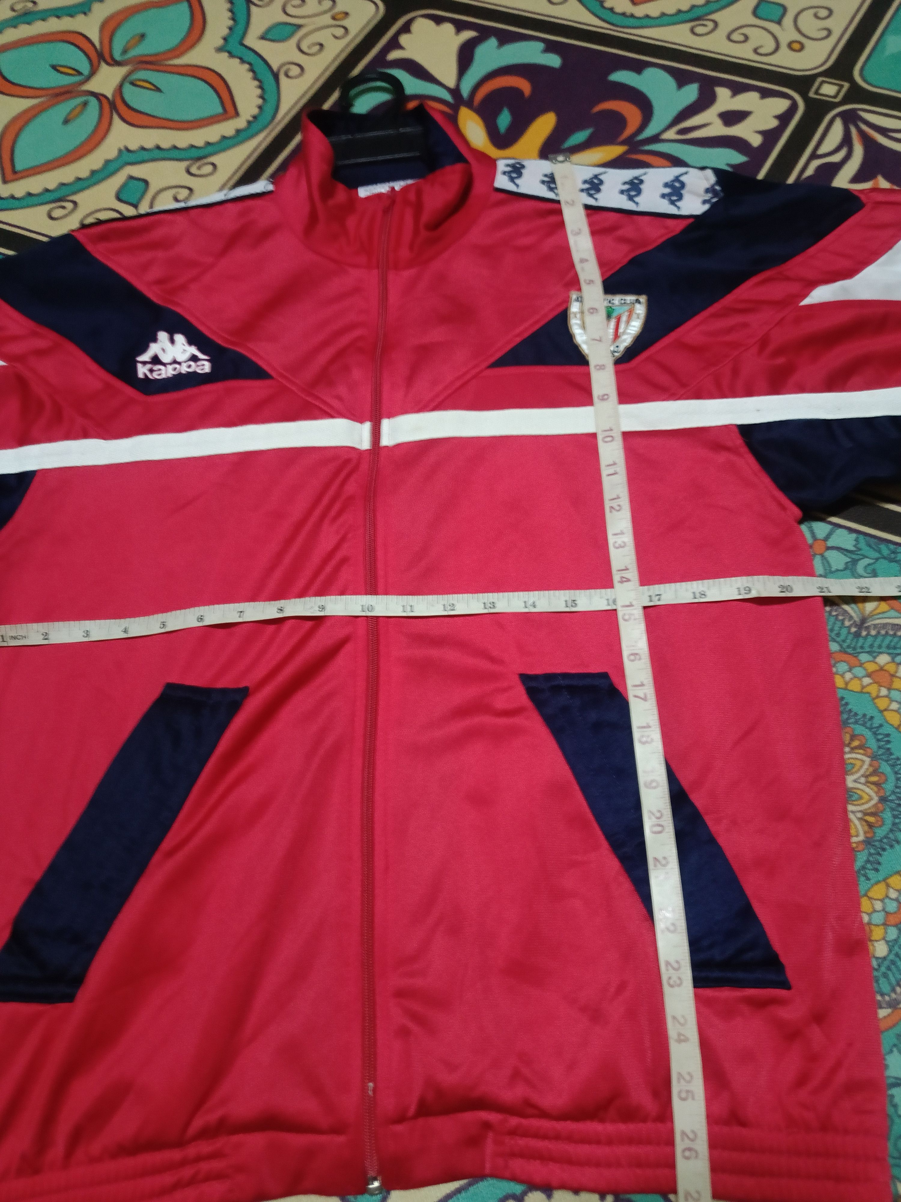 F.C. Real Bristol × Kappa × Vintage Vtg Kappa Athletic Bilbao 92/94 Team Jacket Size US L / EU 52-54 / 3 - 6 Thumbnail