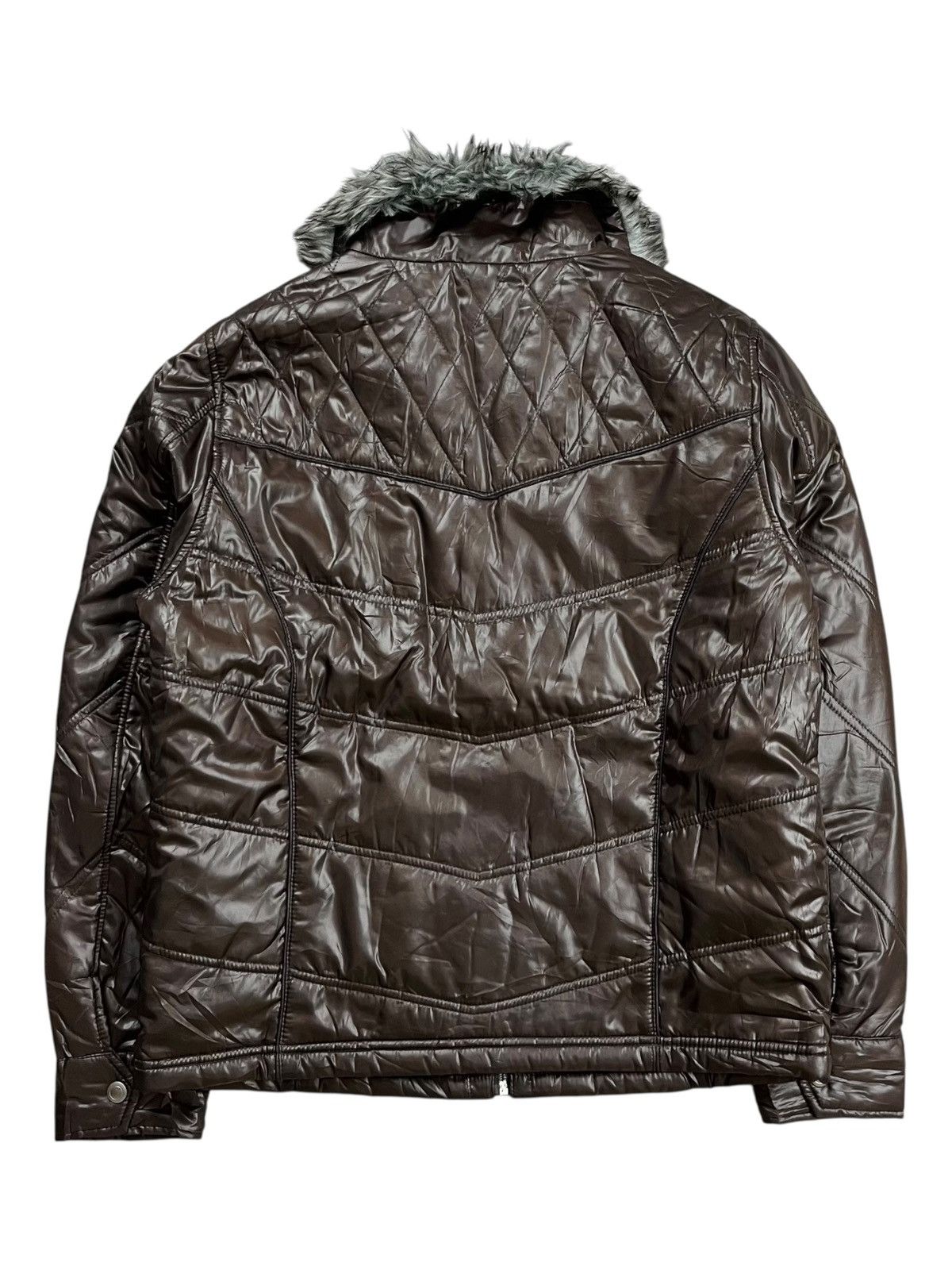Tornado Mart 2000s Spinach - Trim Fur Vkei Style Jacket Size US L / EU 52-54 / 3 - 4 Thumbnail