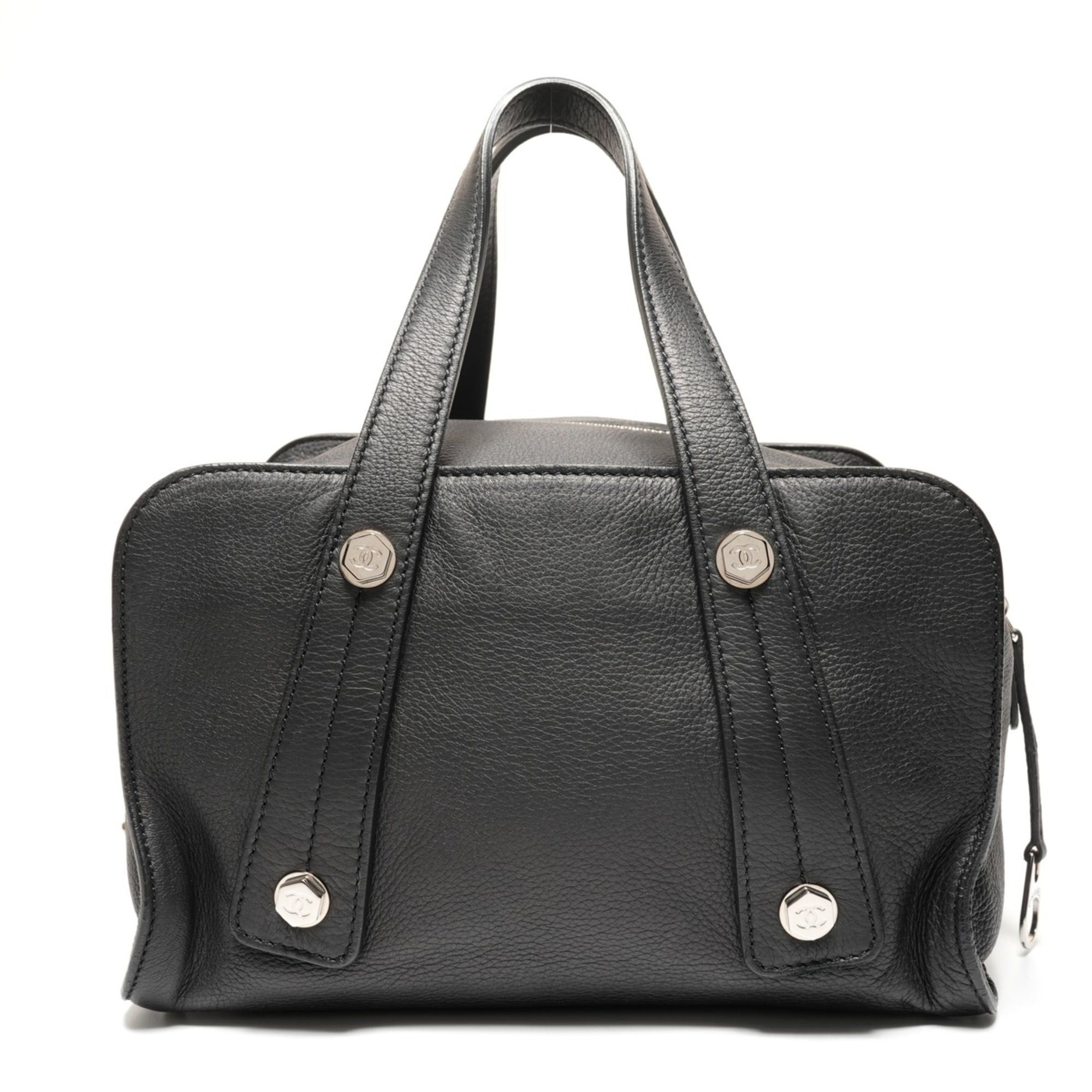 Chanel Chanel leather handbag, black Size ONE SIZE - 1 Thumbnail