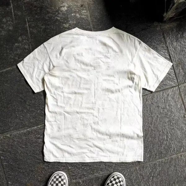Japanese Brand VIBE White casual retro rabbit print cotton t-shirt Size US M / EU 48-50 / 2 - 6 Thumbnail