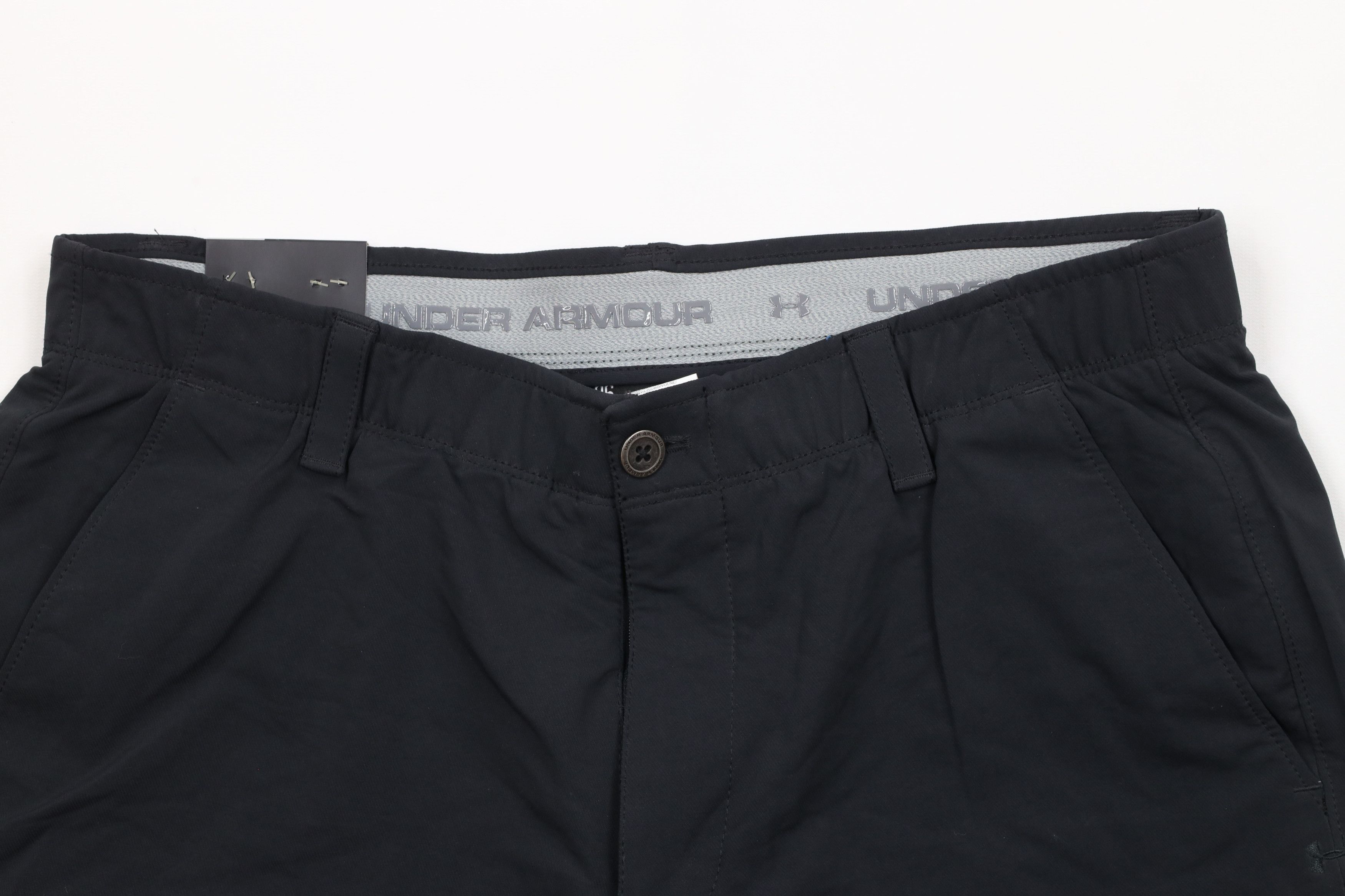 Under Armour × Vintage New Under Armour Front Tech Golfing Chino Shorts Black 11" Size US 36 / EU 52 - 2 Thumbnail