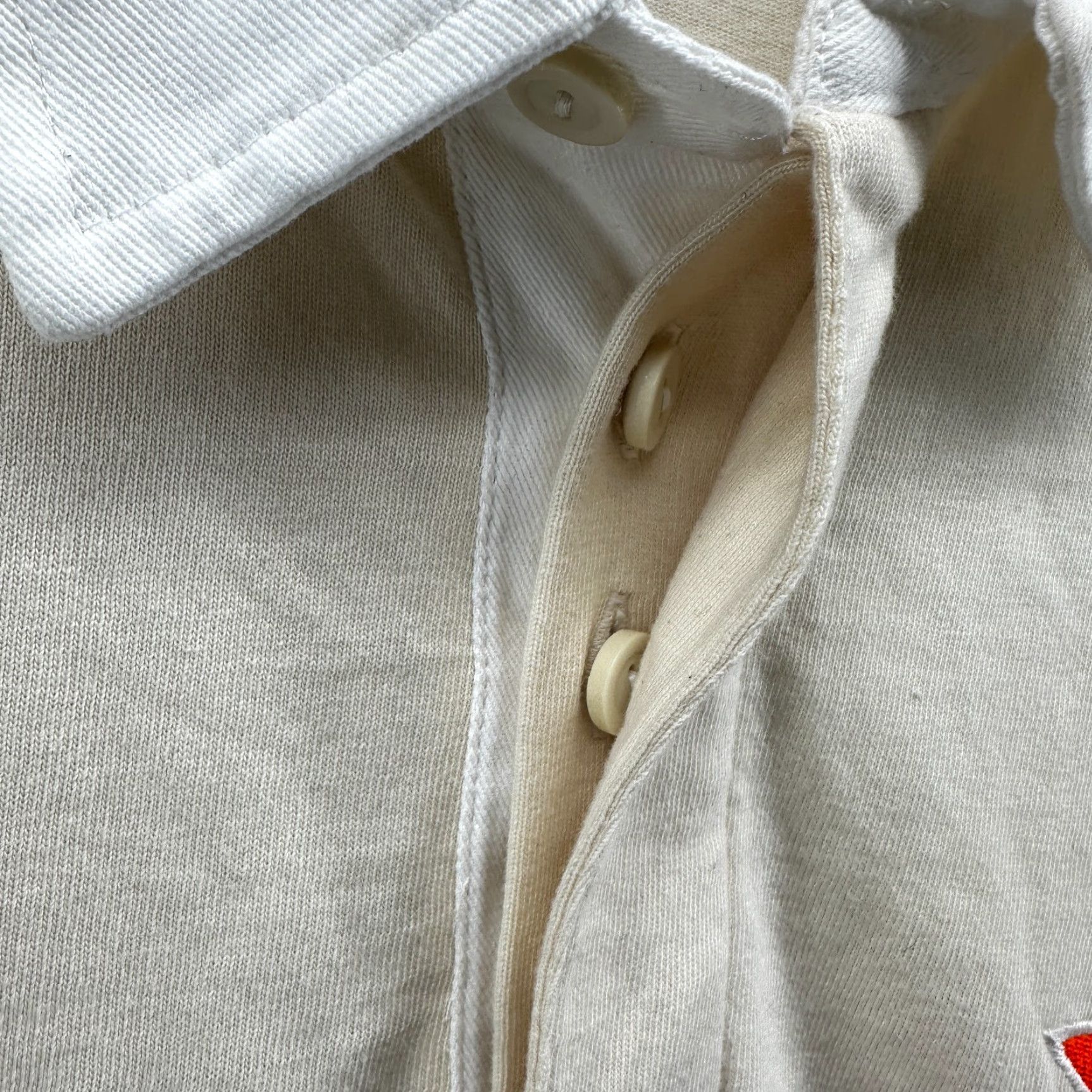 Vintage VINTAGE San Antonio Polo Shirt White Men's Large Button Long Sleeve Collar Polo Shirt Sports Mens L White Button Long Sleeve Size US L / EU 52-54 / 3 - 4 Thumbnail