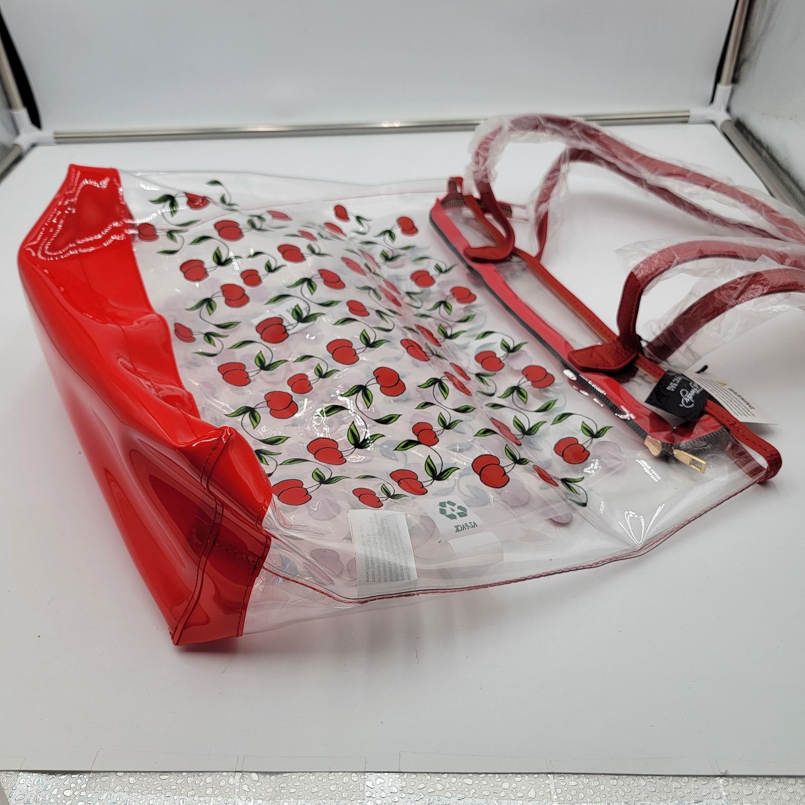 Ed Hardy Ed Hardy PVC Bag Red Cherries New Size ONE SIZE - 2 Thumbnail