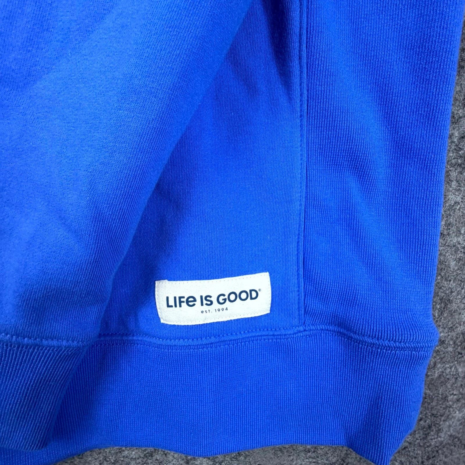 Life is Good Life is Good Sweatshirt 2XL Blue Christmas Joy To The World Size US XXL / EU 58 / 5 - 2 Thumbnail