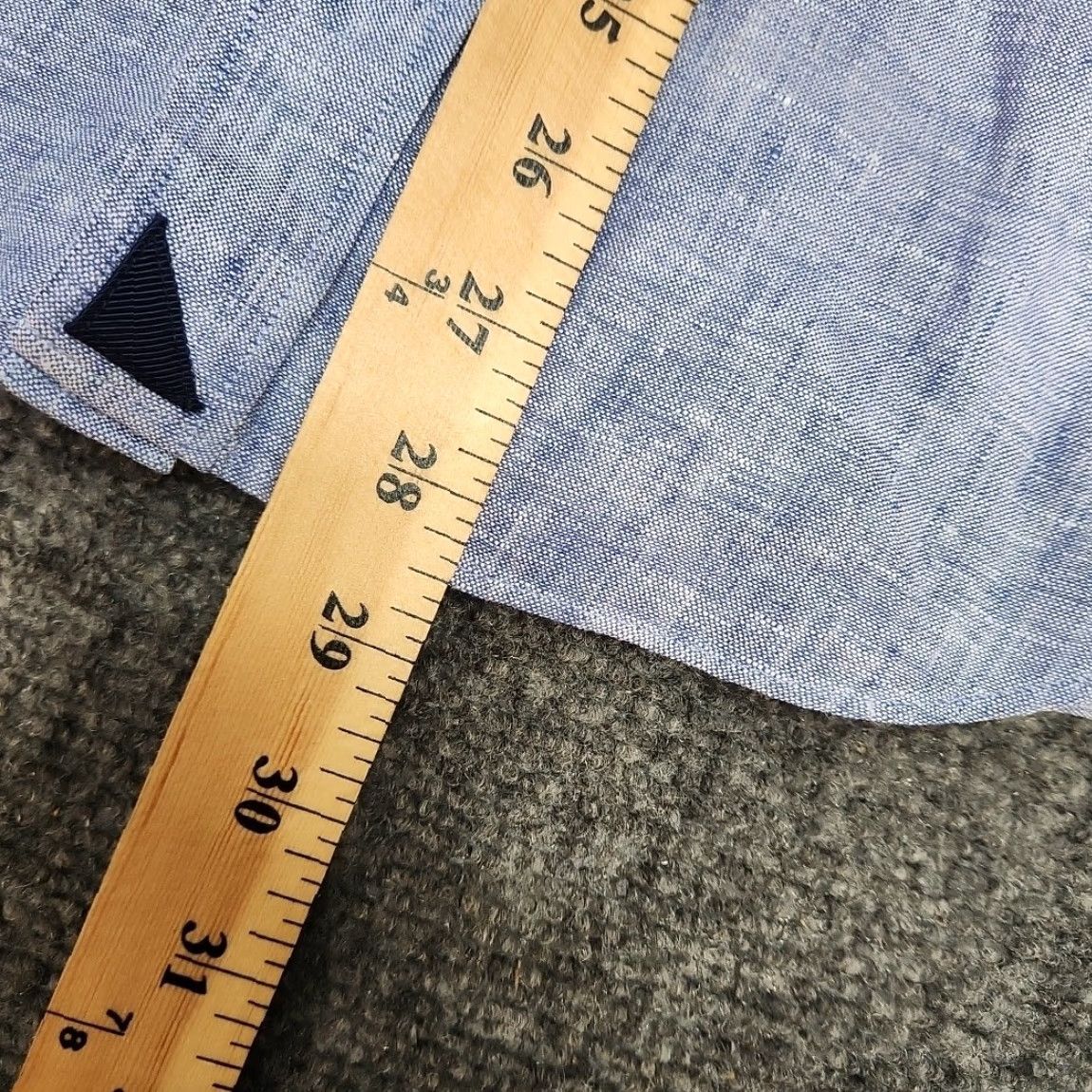 UNTUCKit UNTUCKit Men Blue Short Sleeve Button-Up Casual Shirt Slim Fit M Regular Button-Down Size US M / EU 48-50 / 2 - 6 Thumbnail