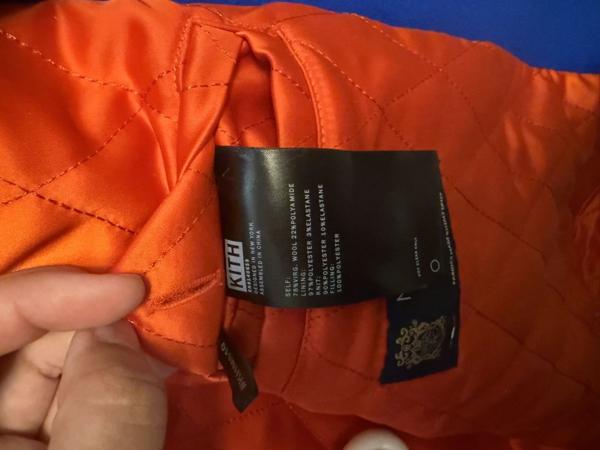 Kith Kith New York Knicks Wool Coaches Jacket Size Xs Royal Blue Size US XS / EU 42 / 0 - 8 Thumbnail